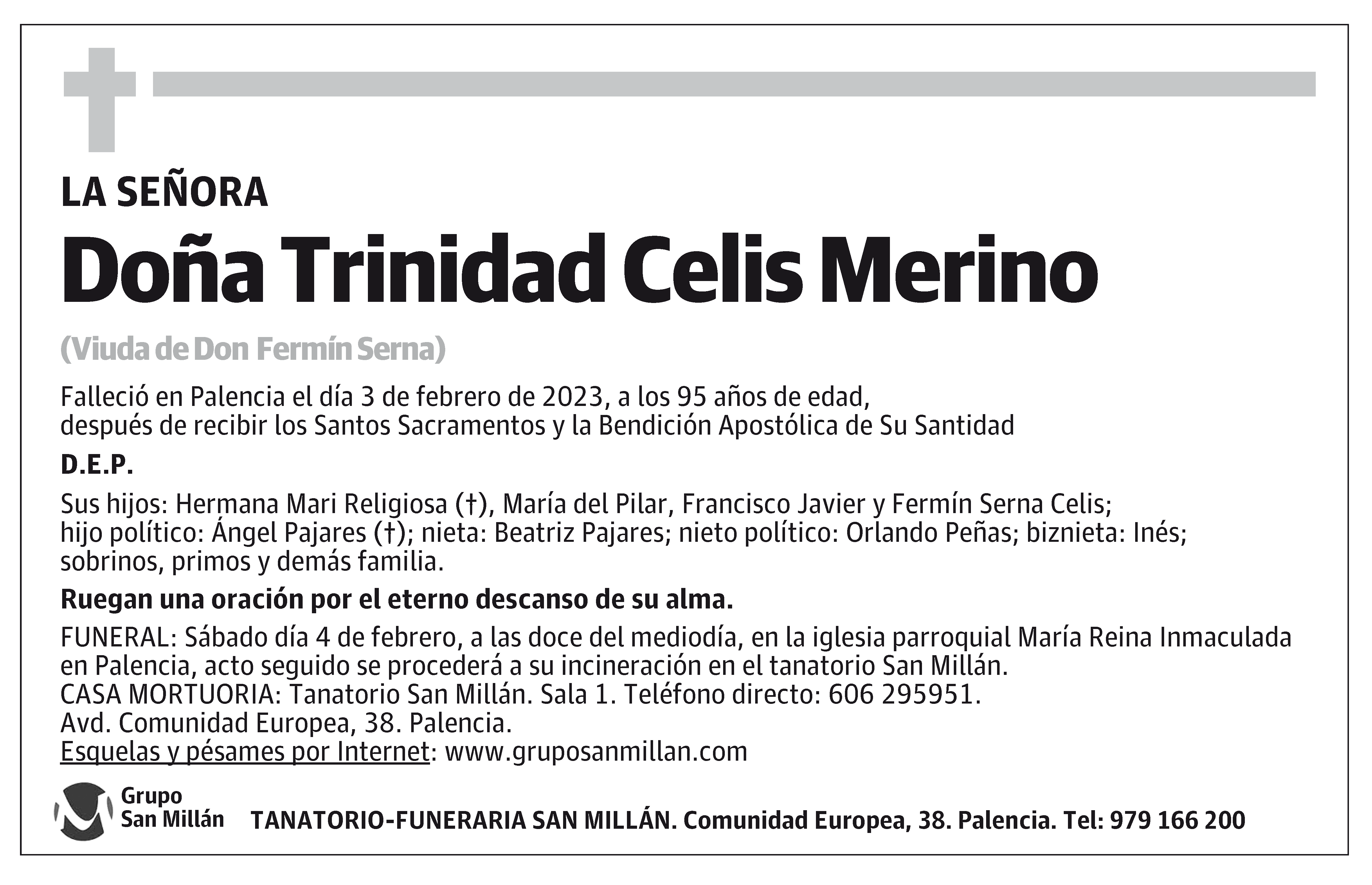 Trinidad Celis Merino