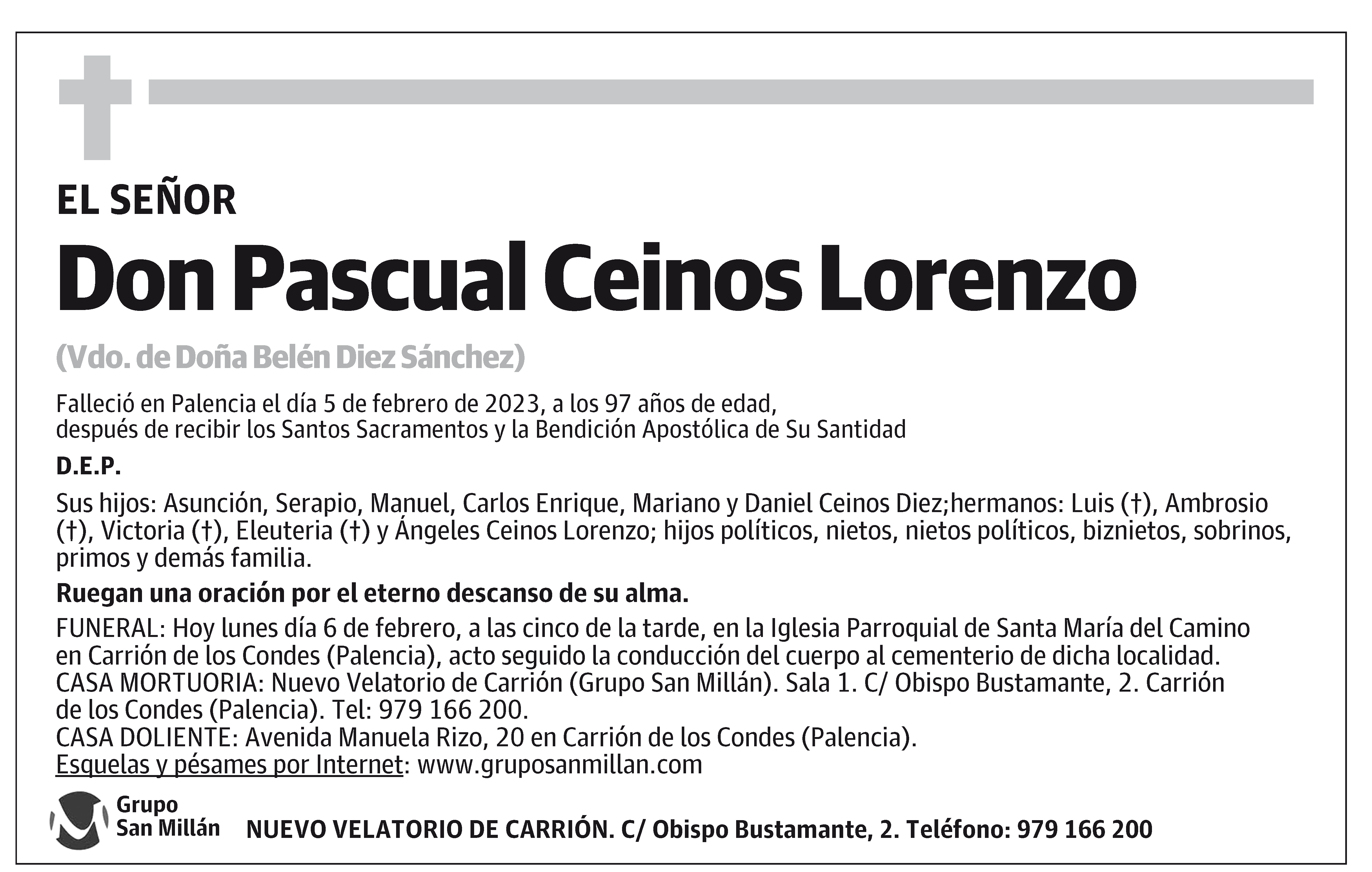 Pascual Ceinos Lorenzo