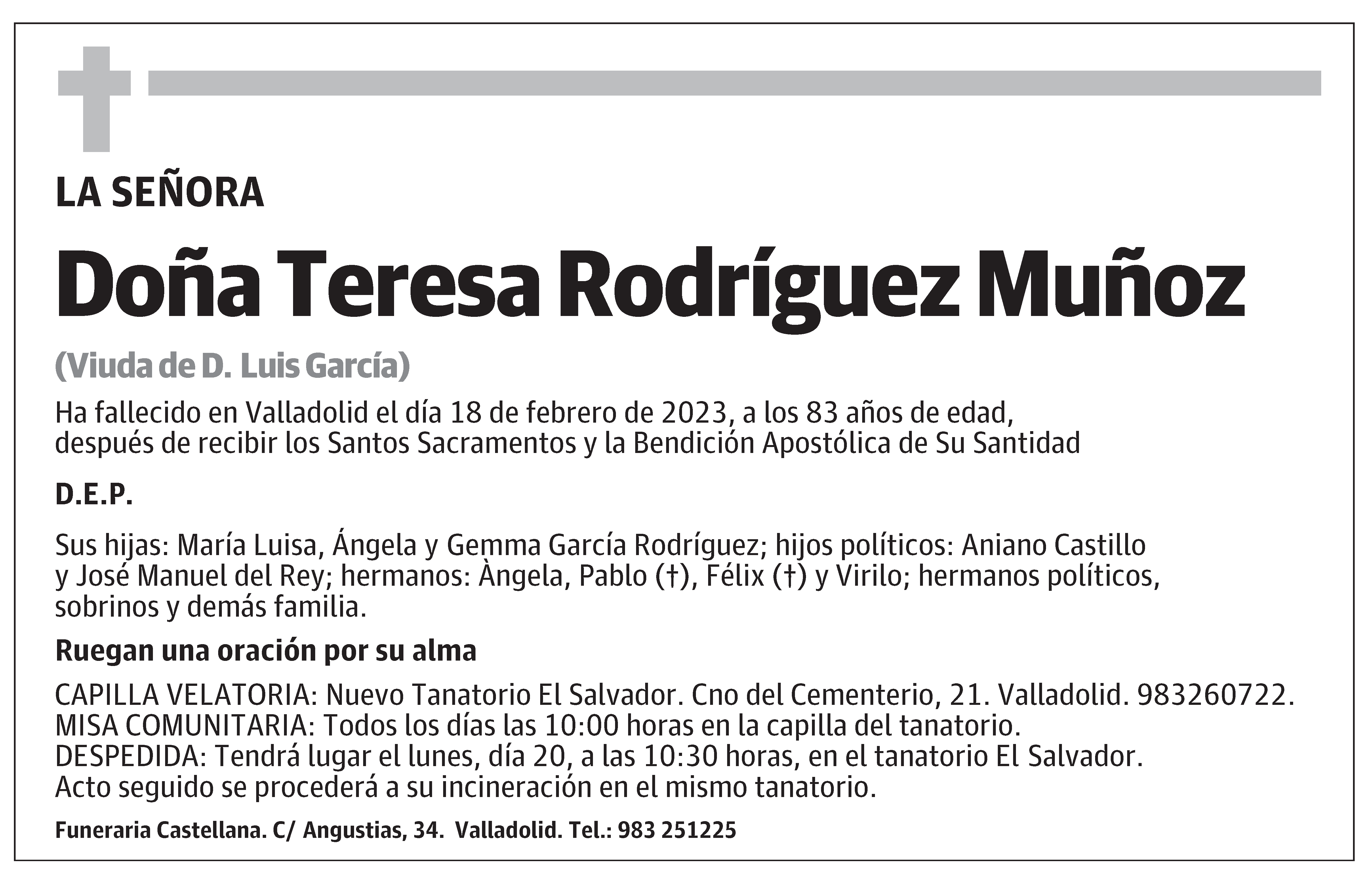 Teresa Rodríguez Muñoz