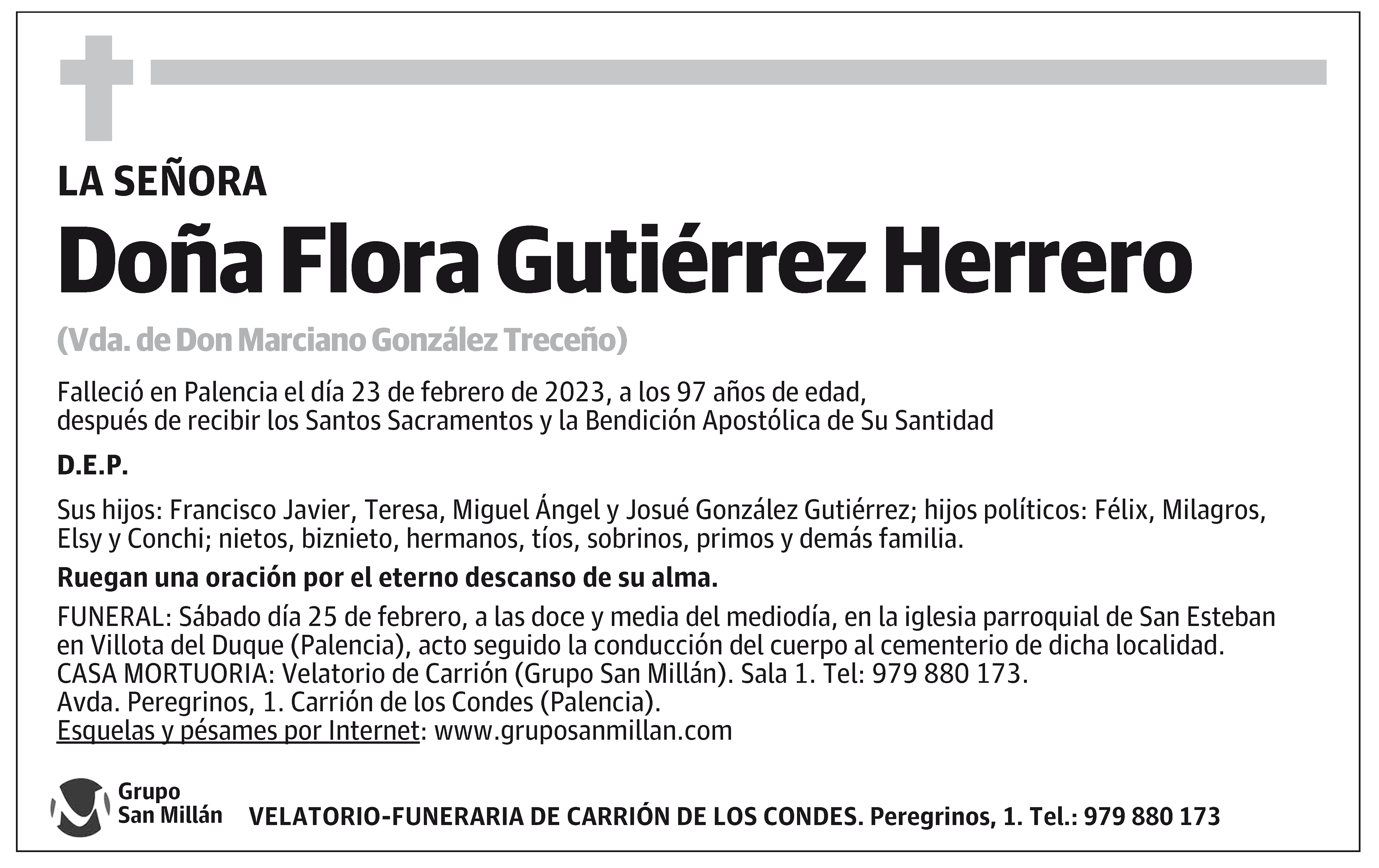 Flora Gutiérrez Herrero