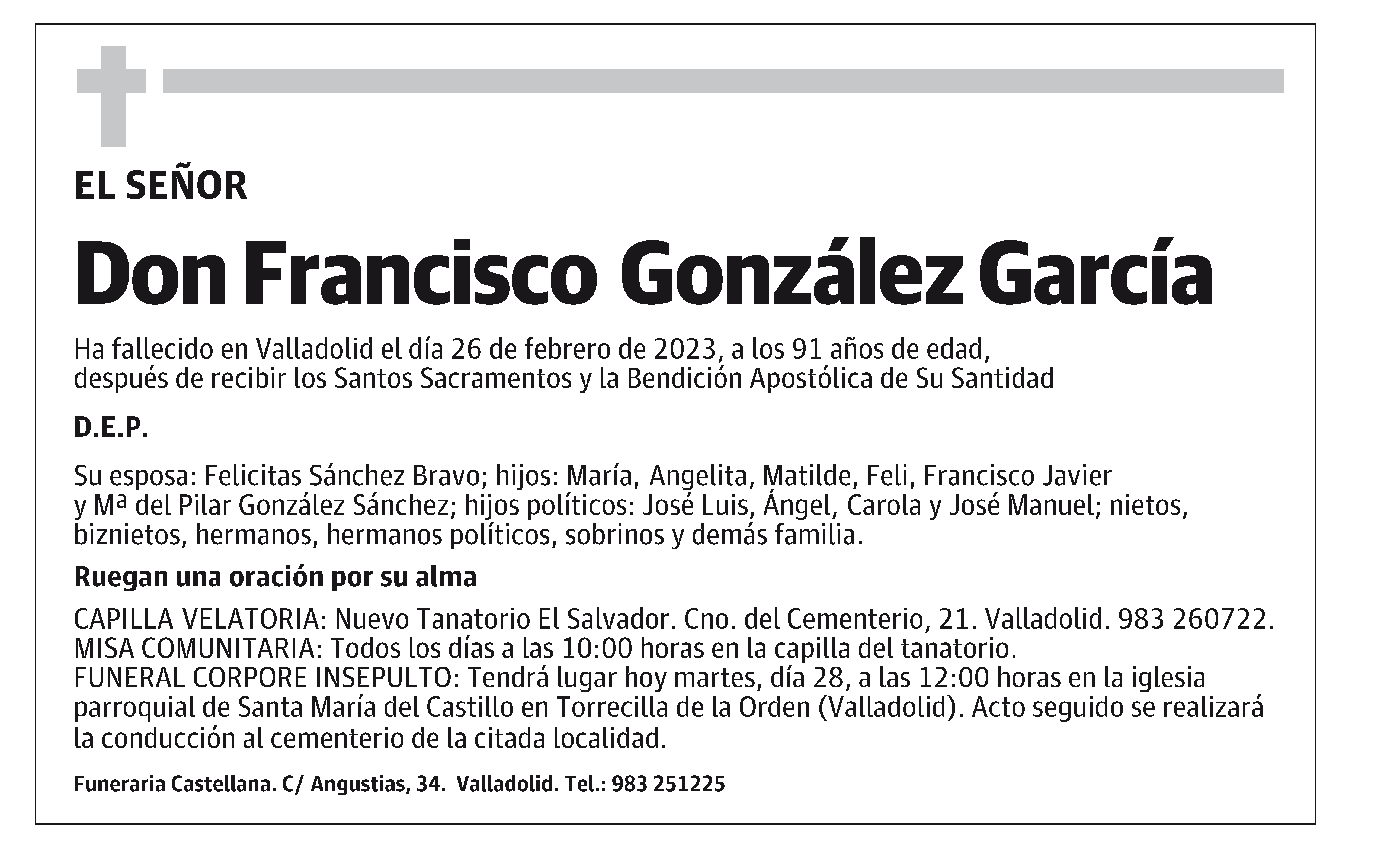 Francisco González García