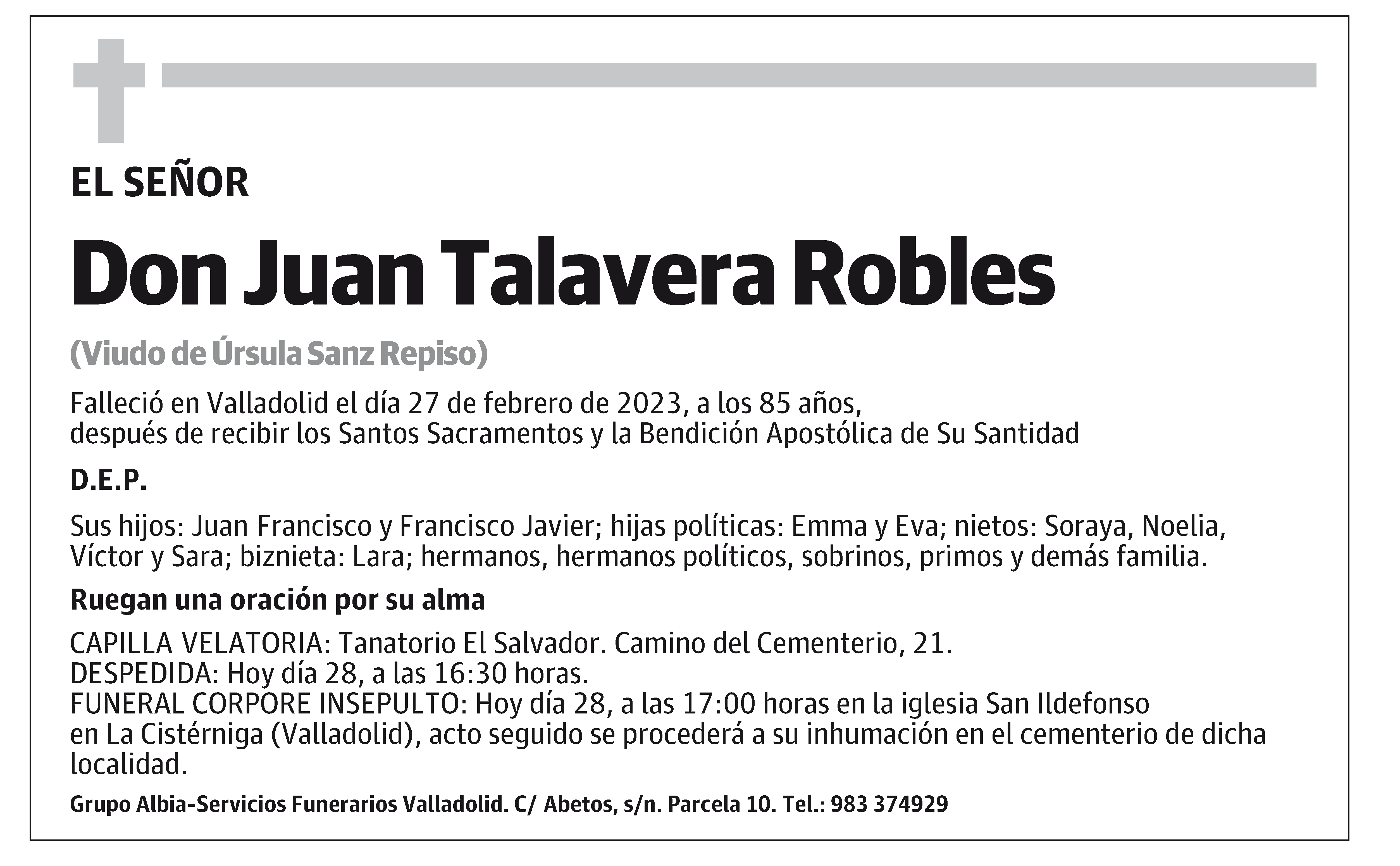 Juan Talavera Robles