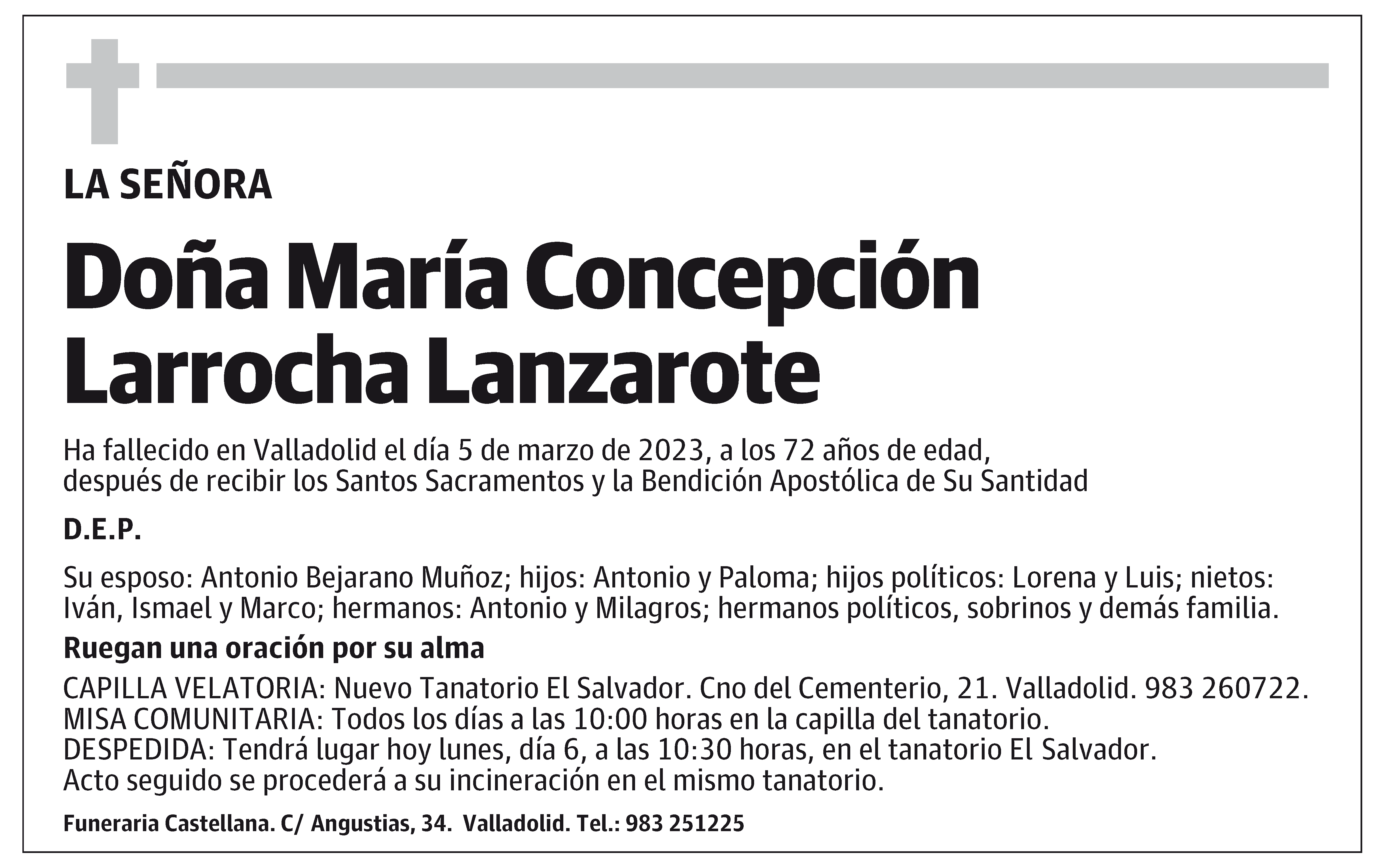 María Concepción Larrocha Lanzarote