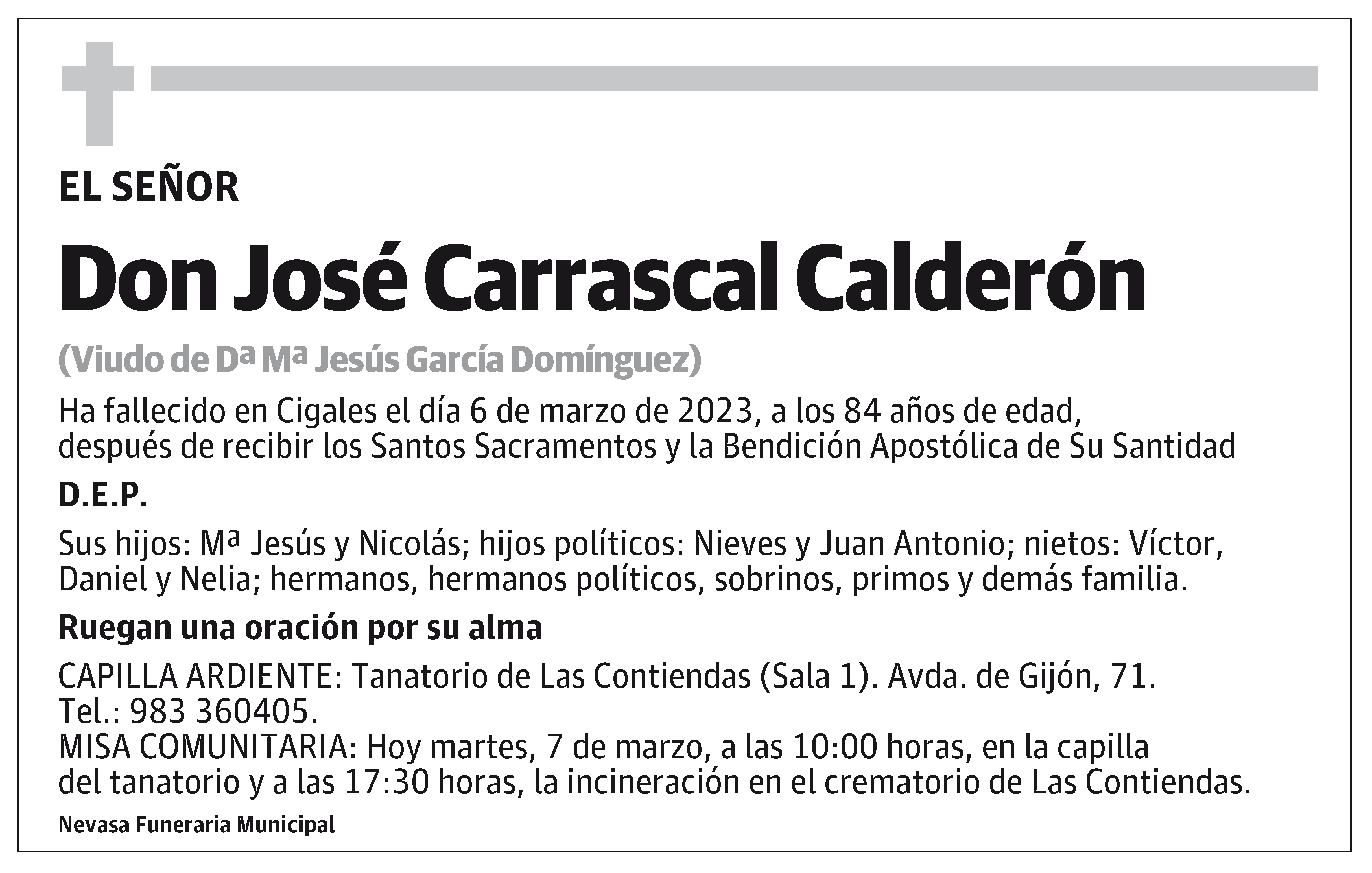 José Carrascal Calderón