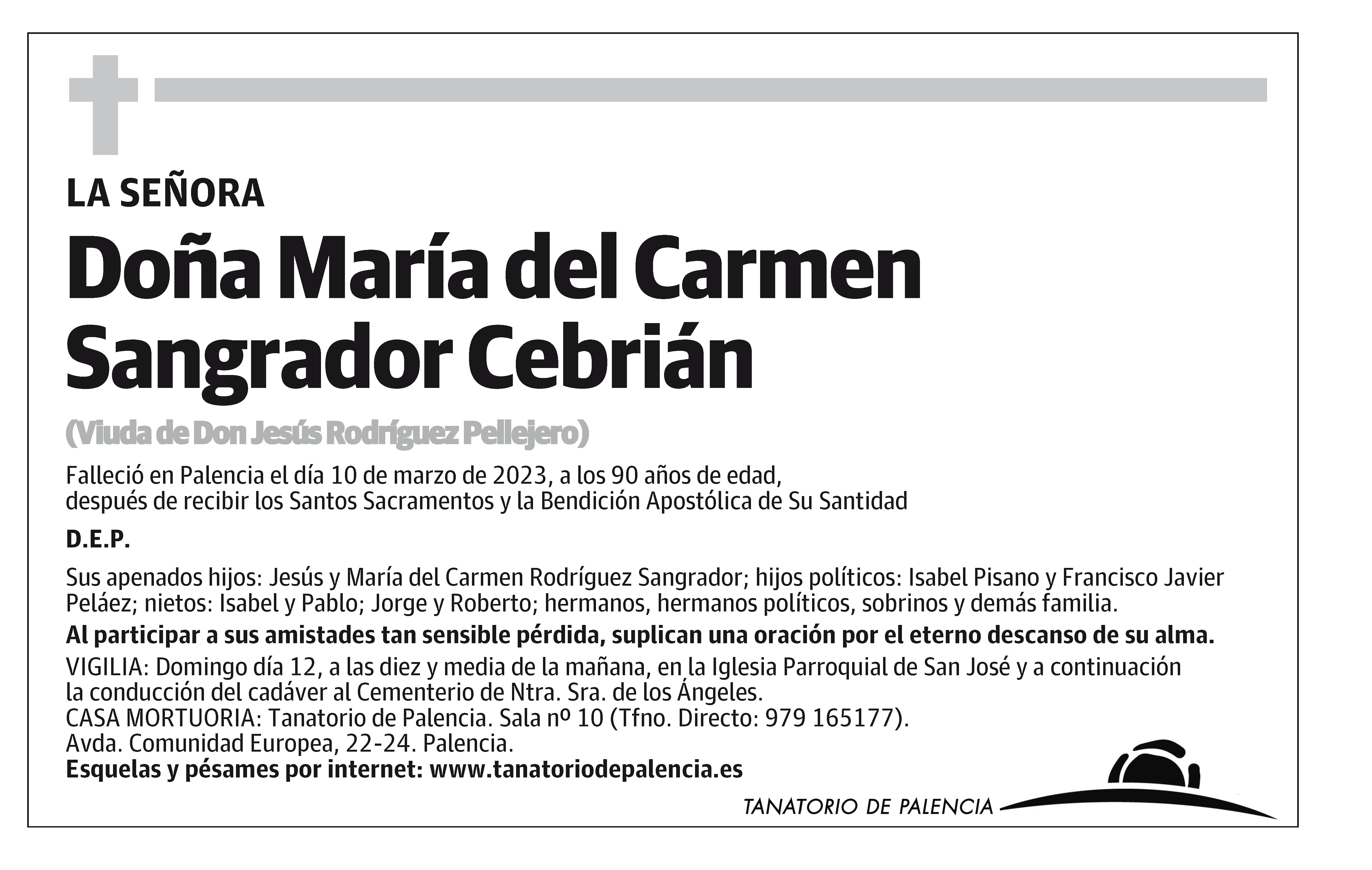 María del Carmen Sangrador Cebrián