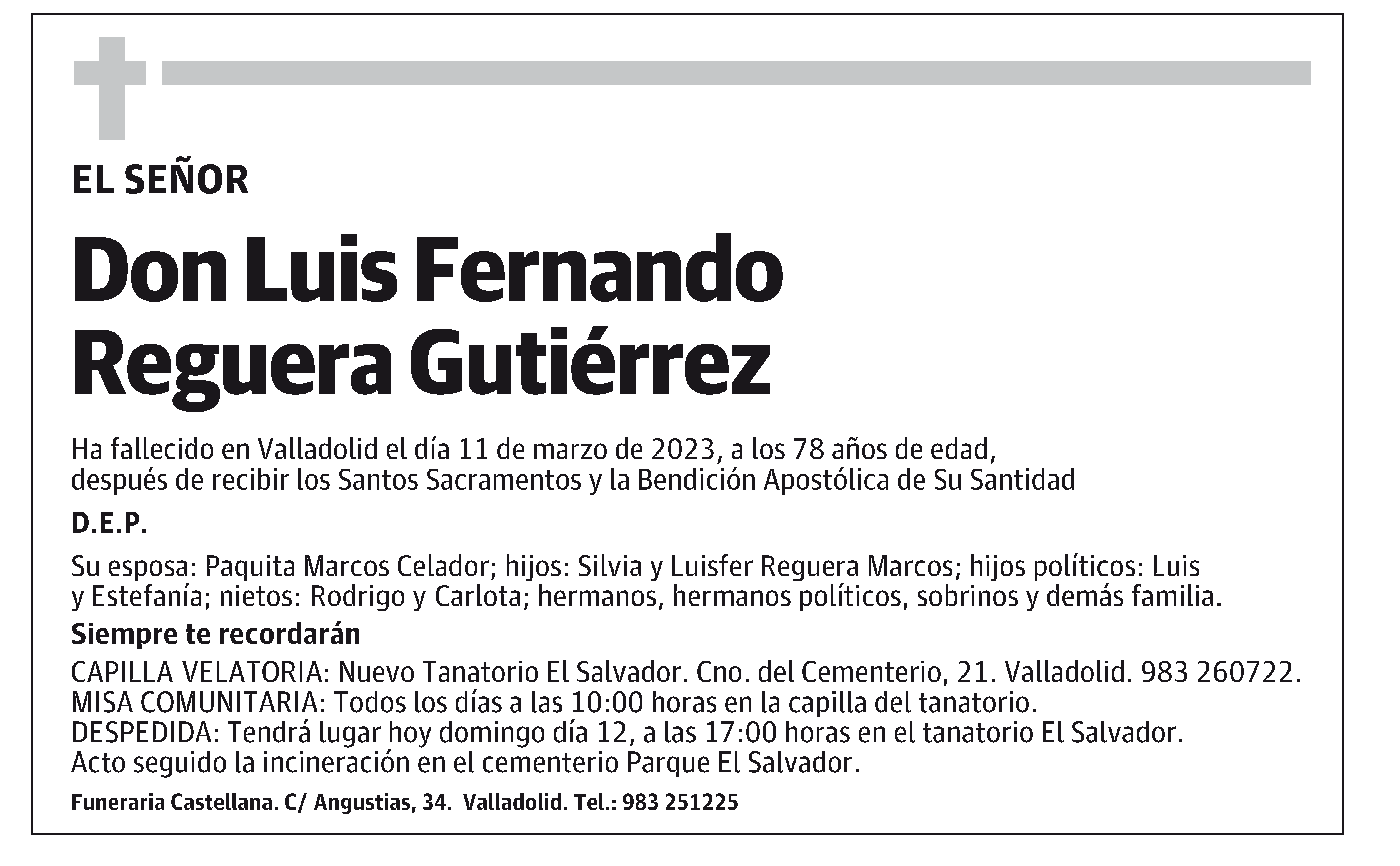 Luis Fernando Reguera Gutiérrez