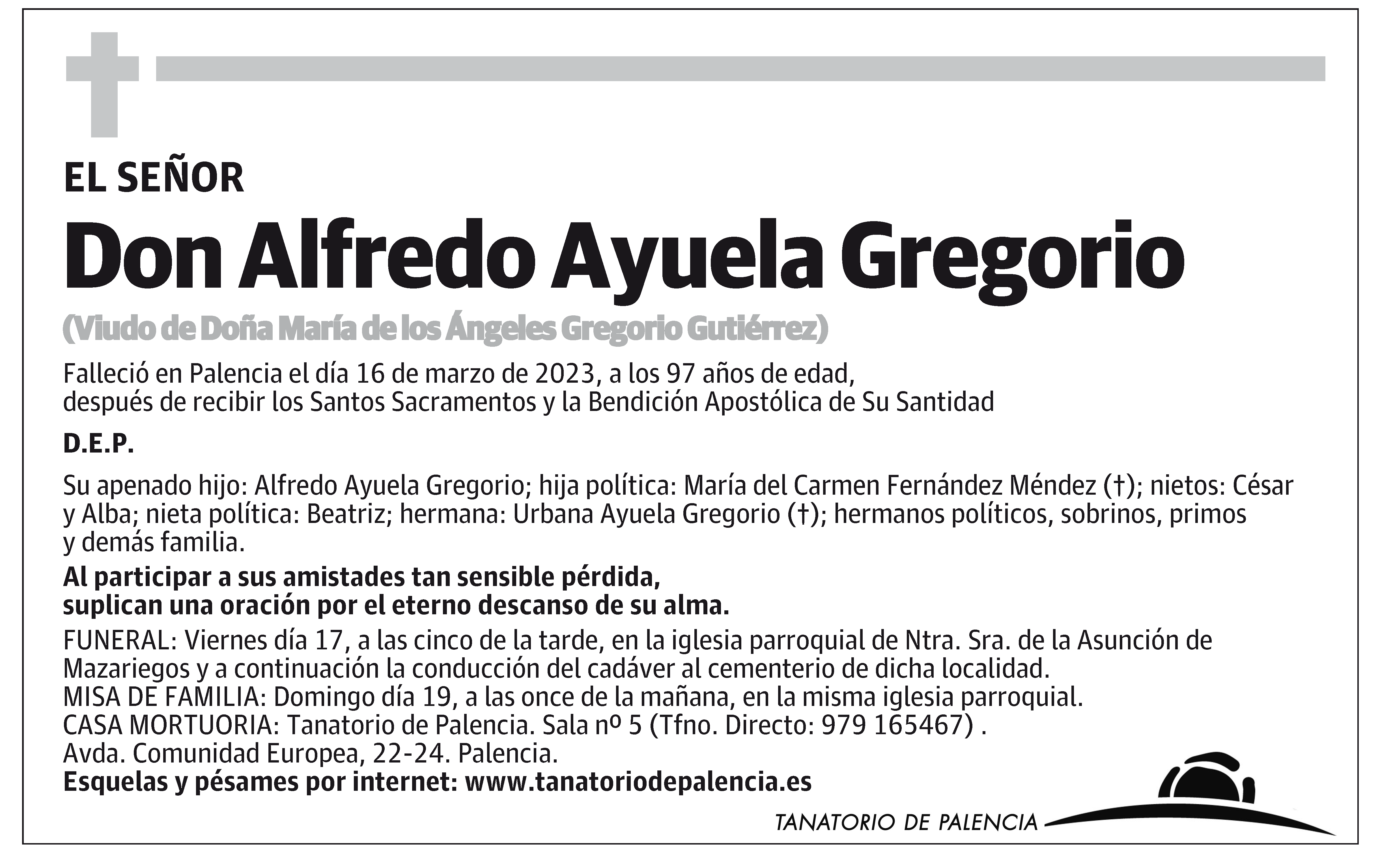Alfredo Ayuela Gregorio