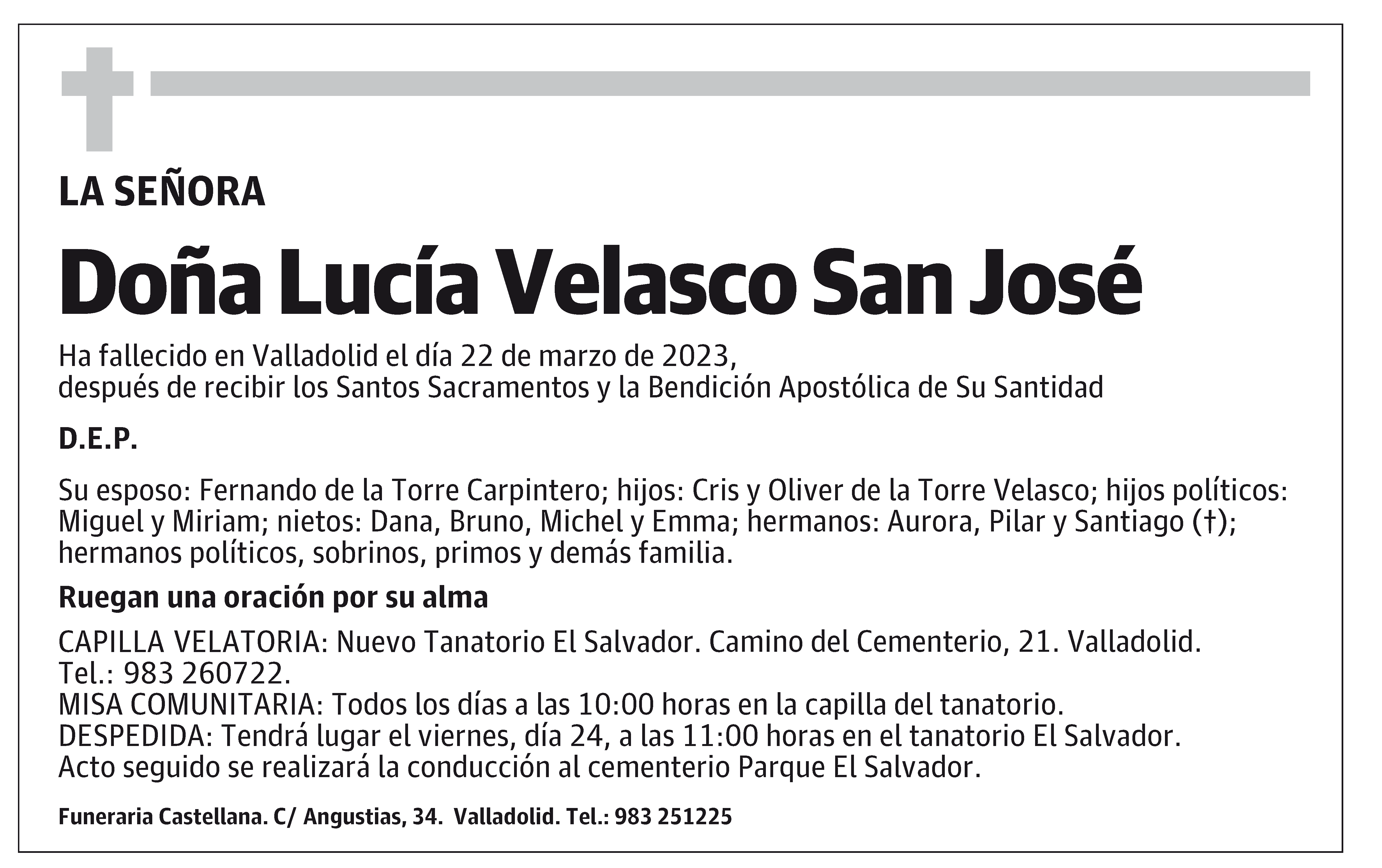 Lucía Velasco San José