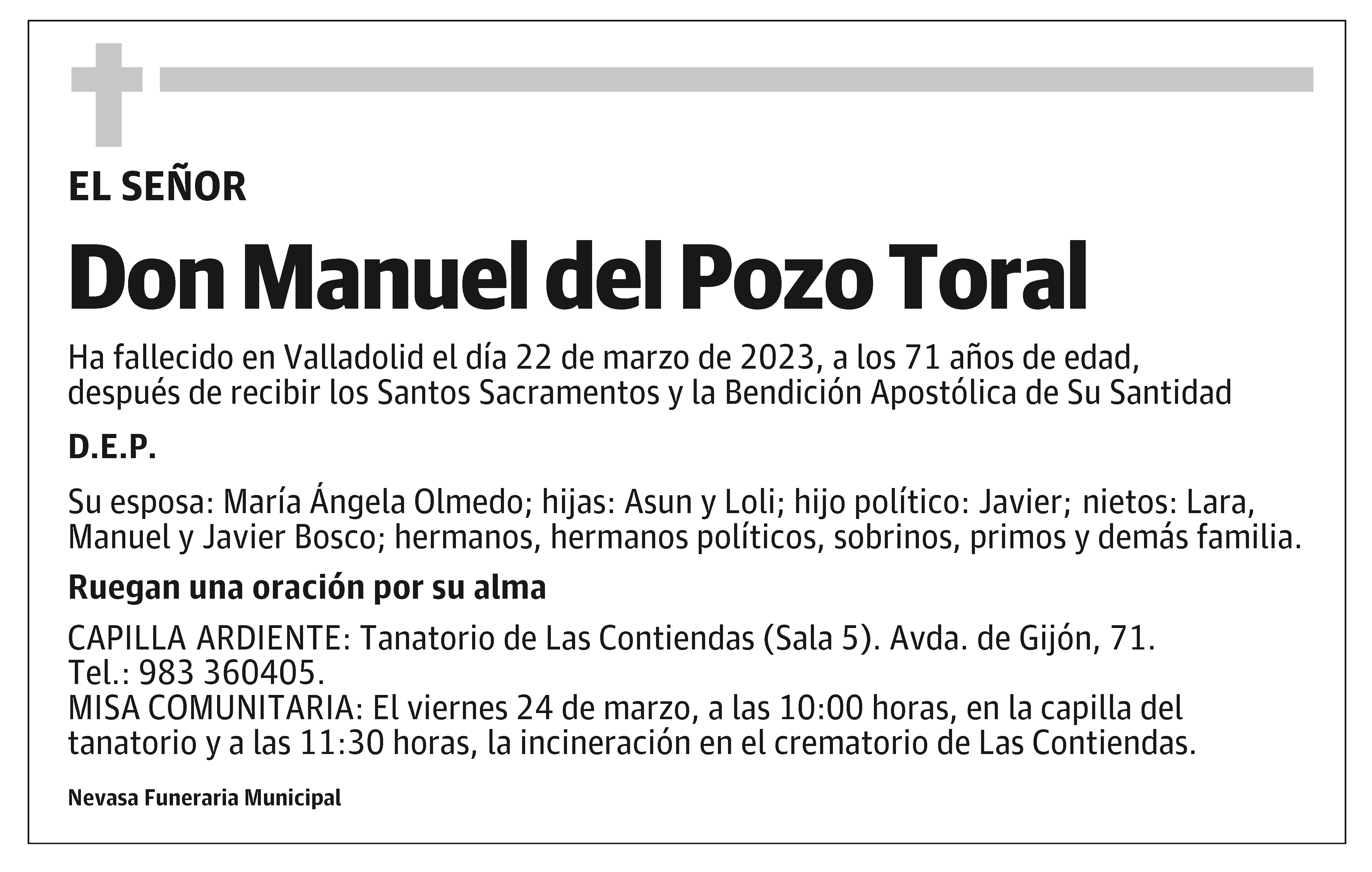 Manuel del Pozo Toral