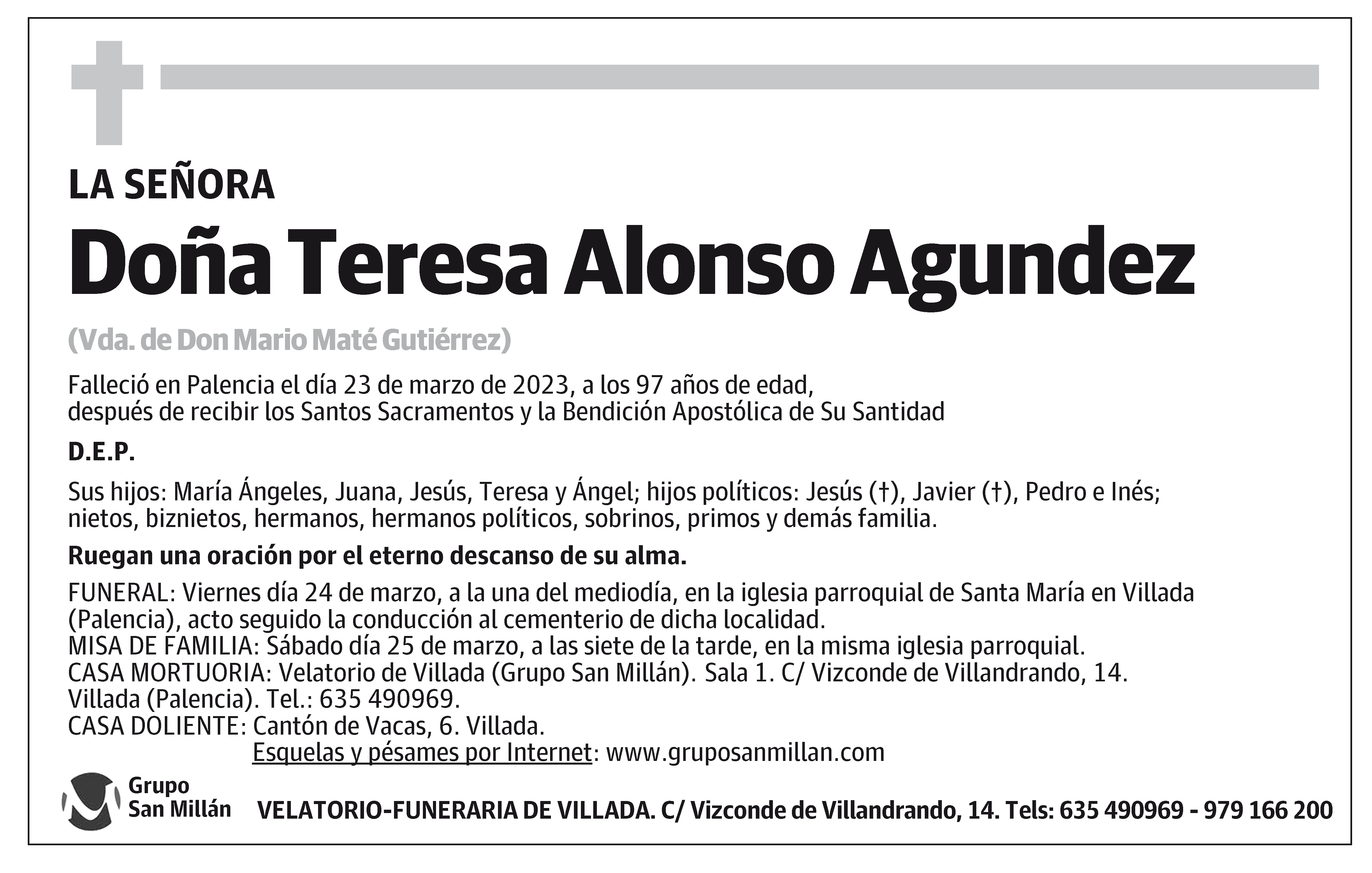 Teresa Alonso Agundez