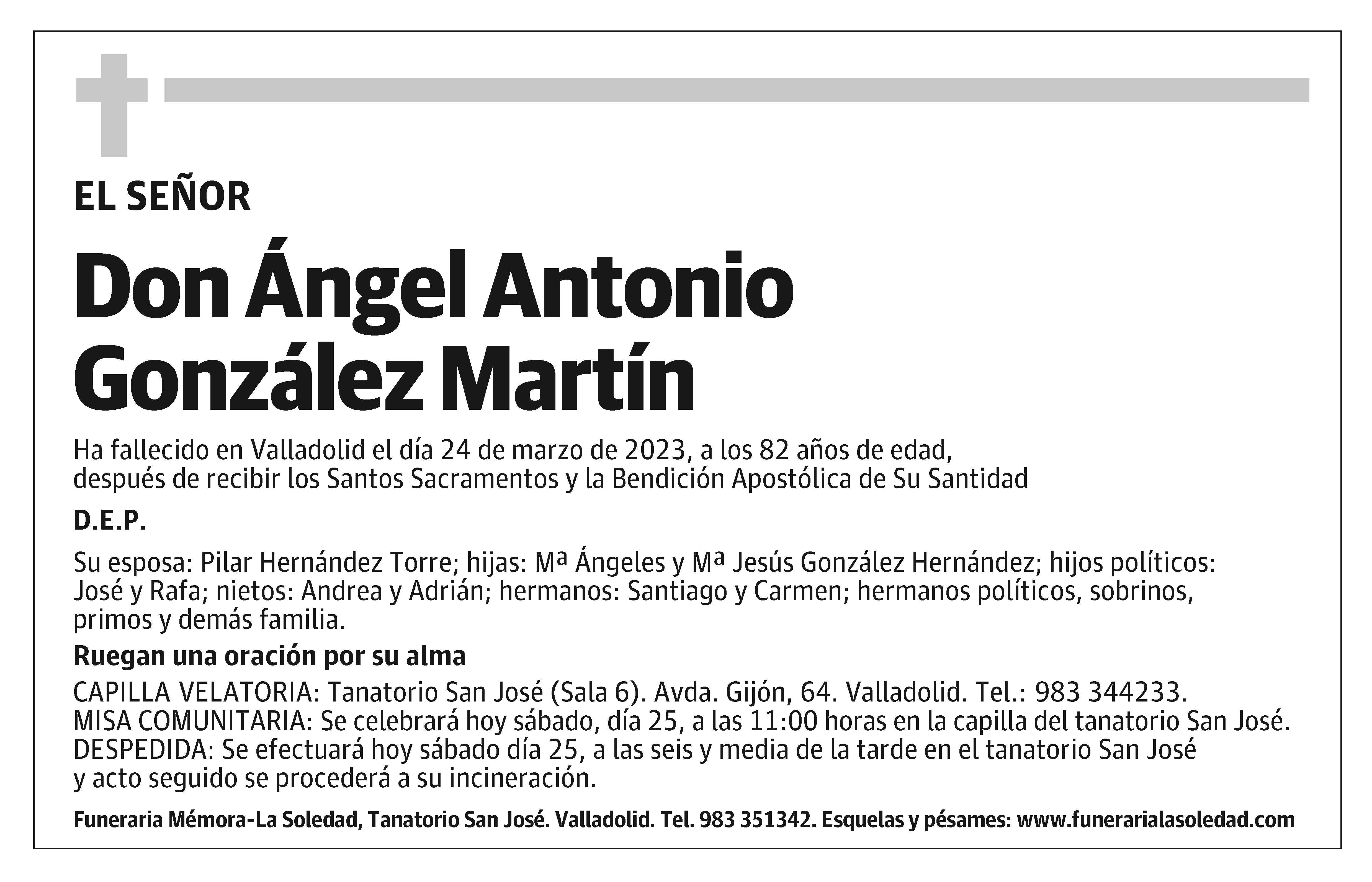 Ángel Antonio González Martín