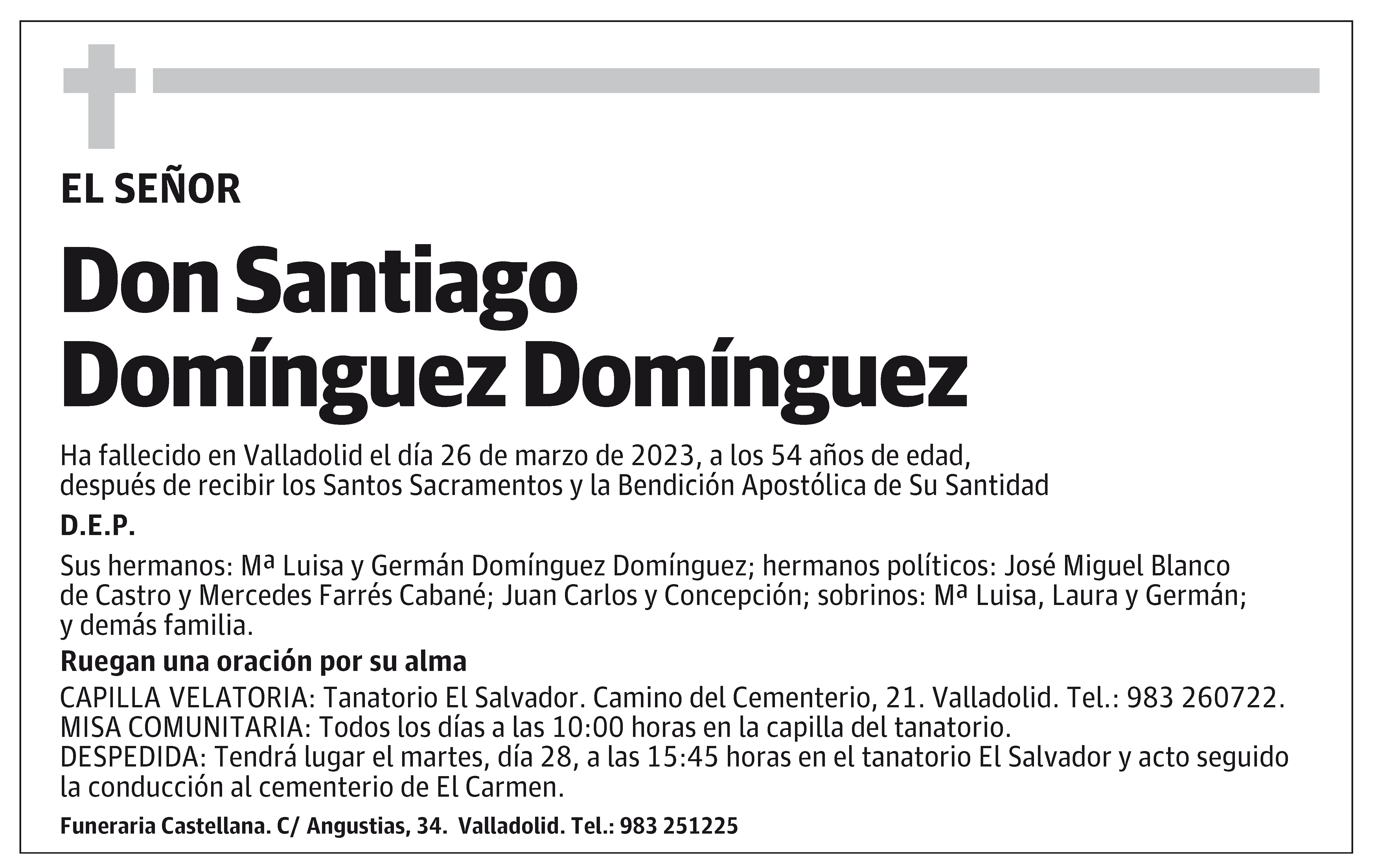 Santiago Domínguez Domínguez