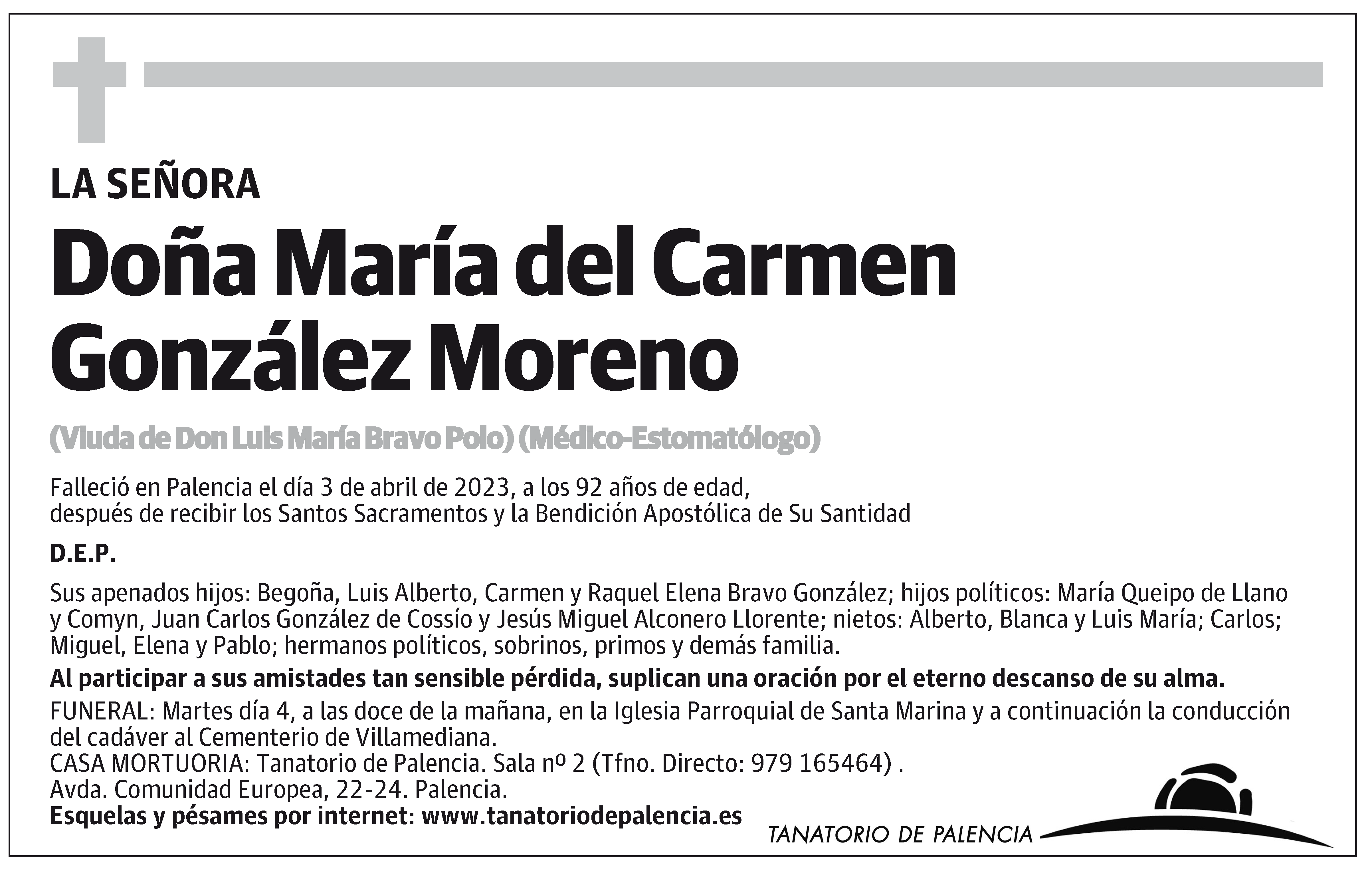María del Carmen González Moreno