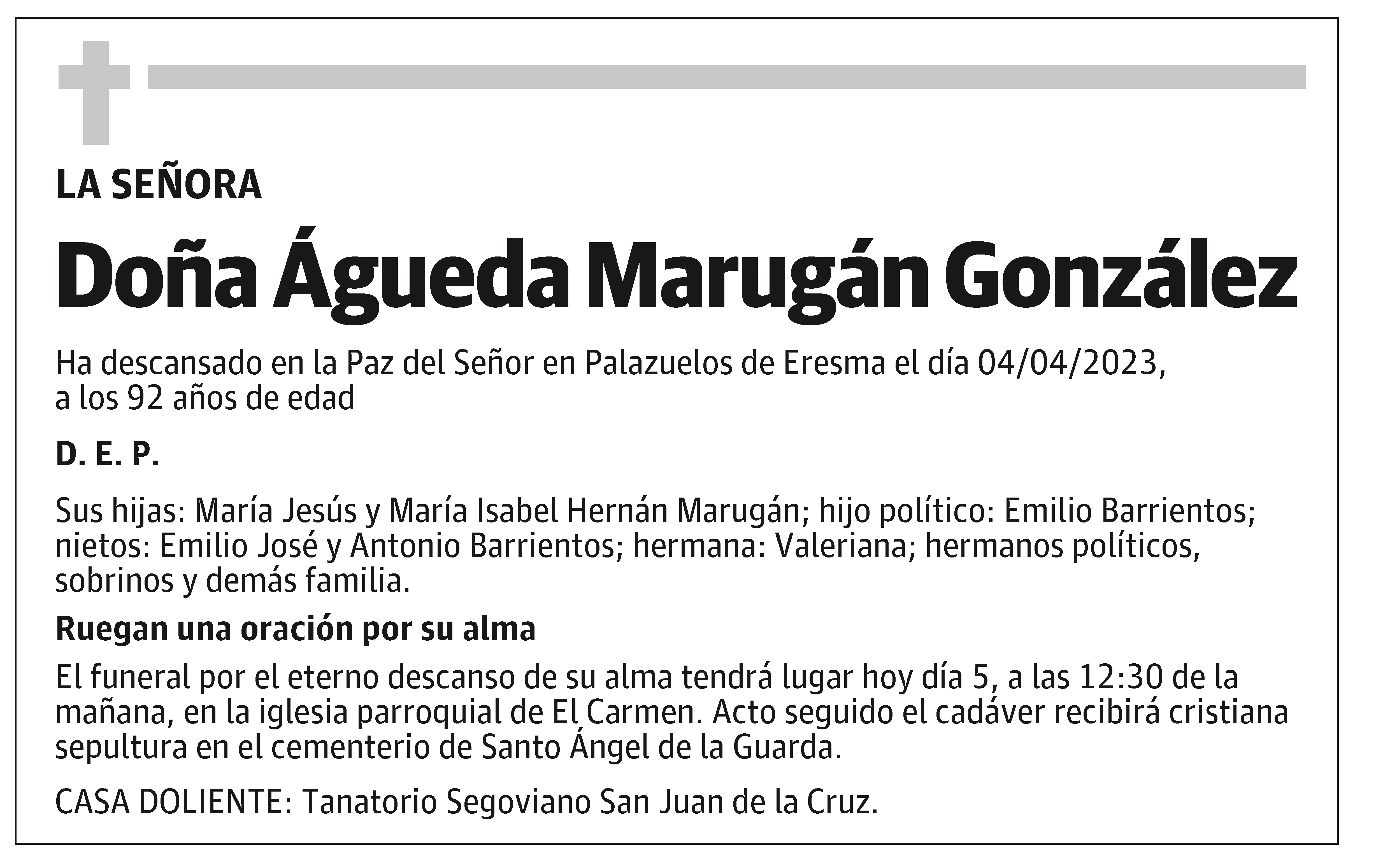 Águeda Marugán González