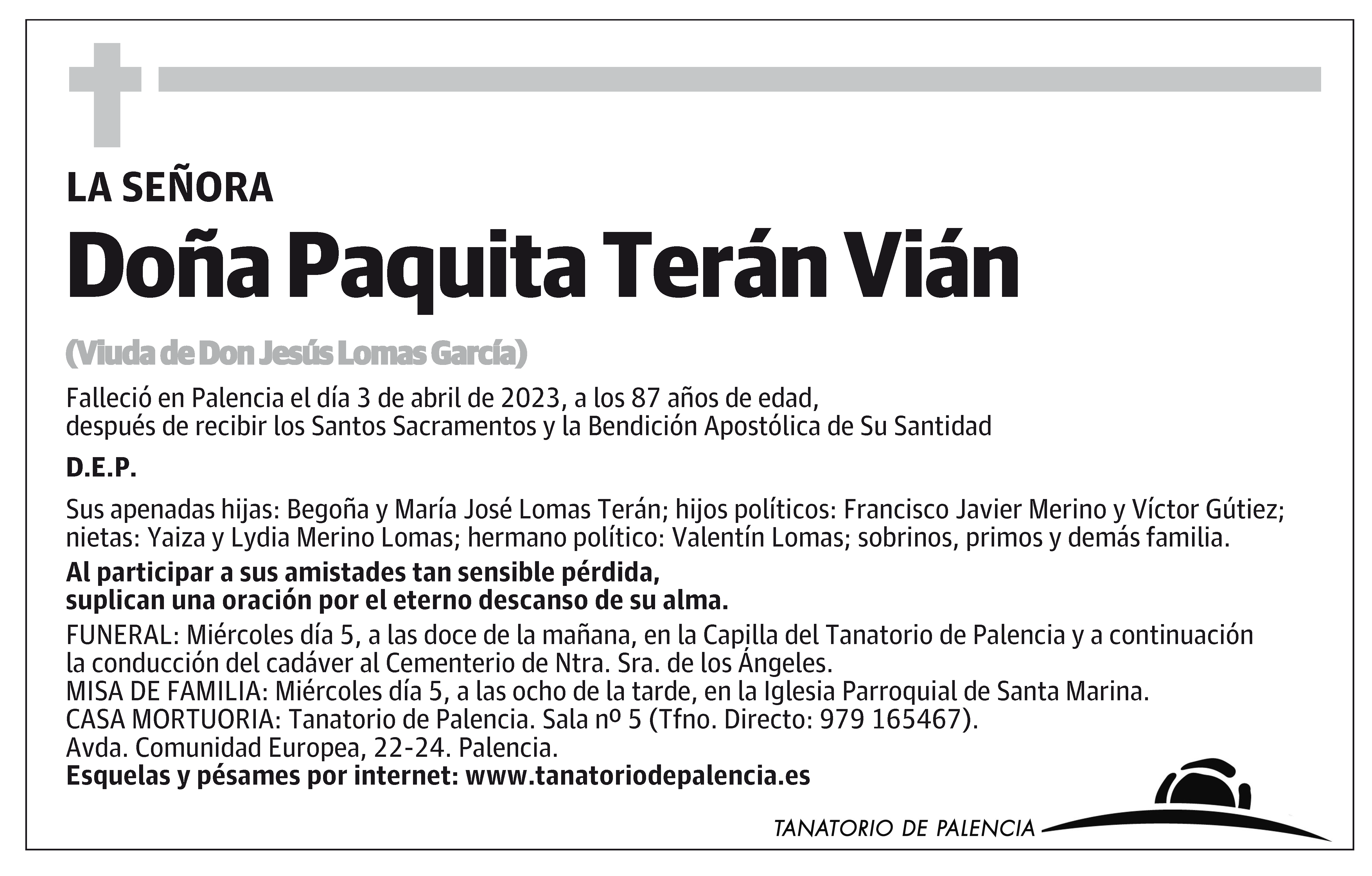 Paquita Terán Vián