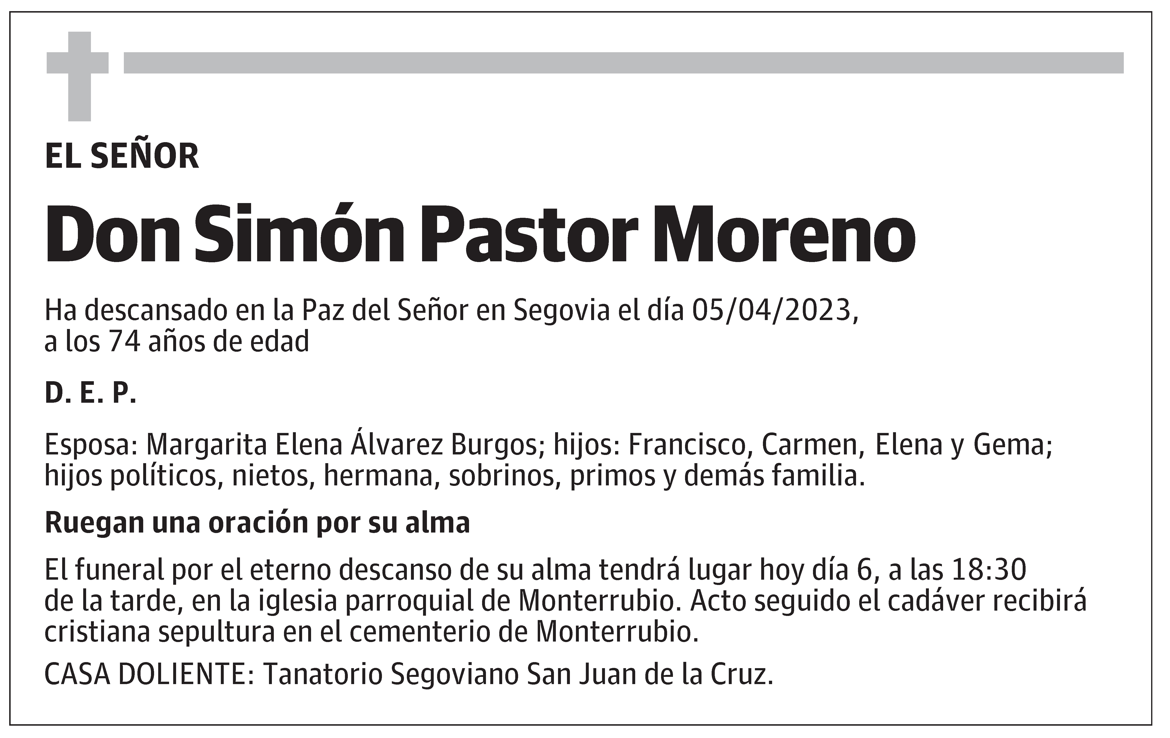 Simón Pastor Moreno