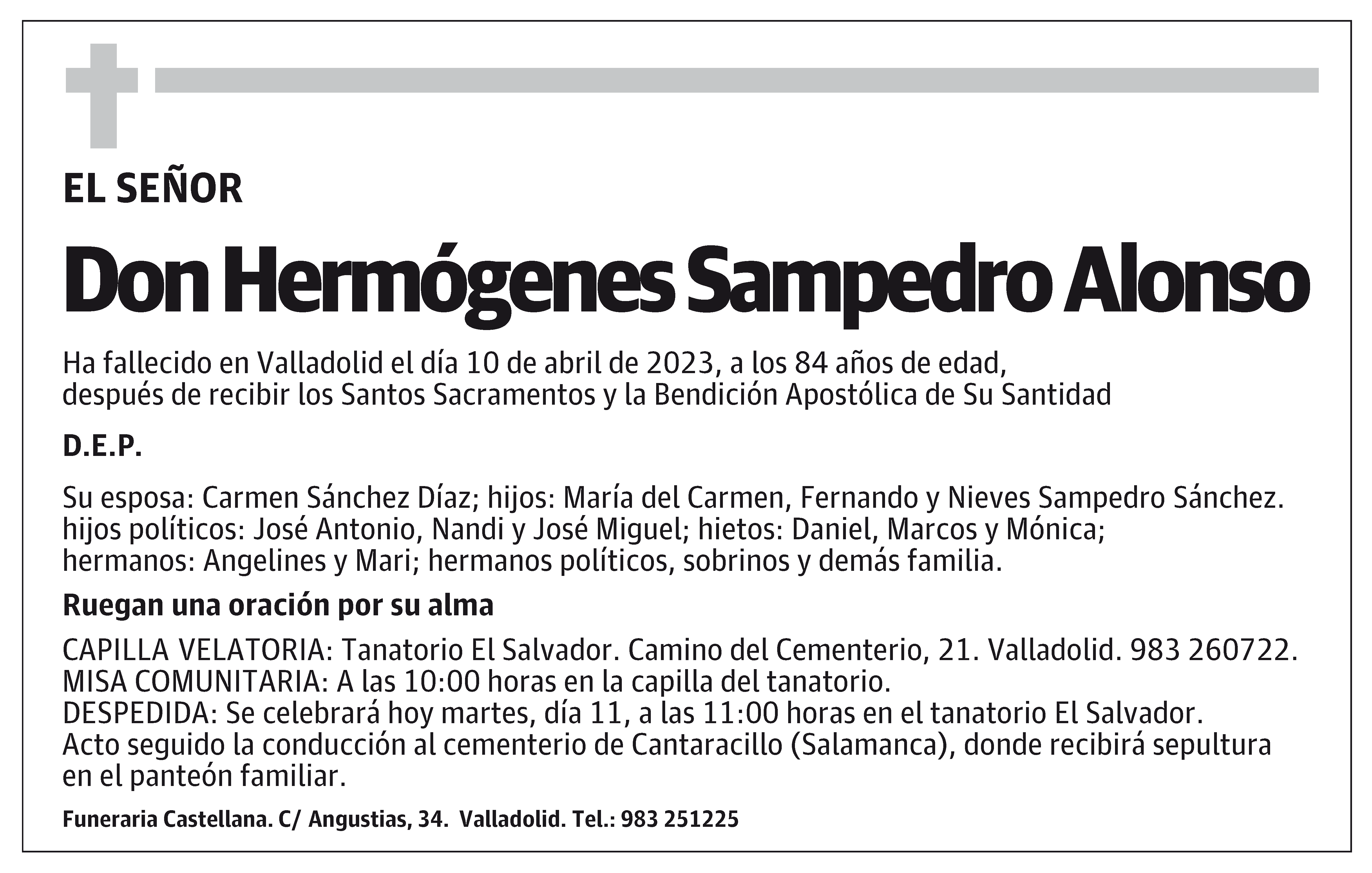 Hermógenes Sampedro Alonso
