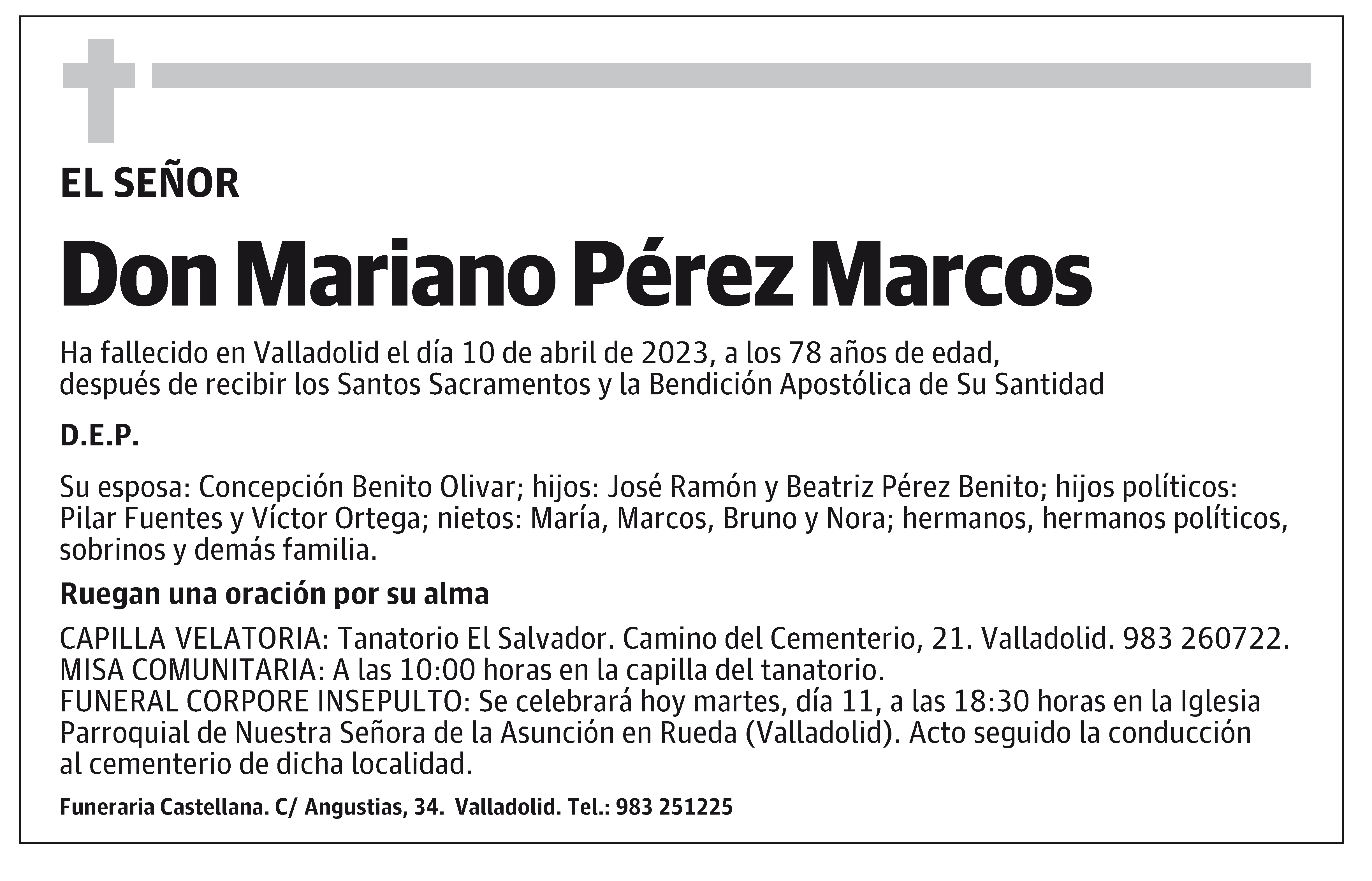 Mariano Pérez Marcos