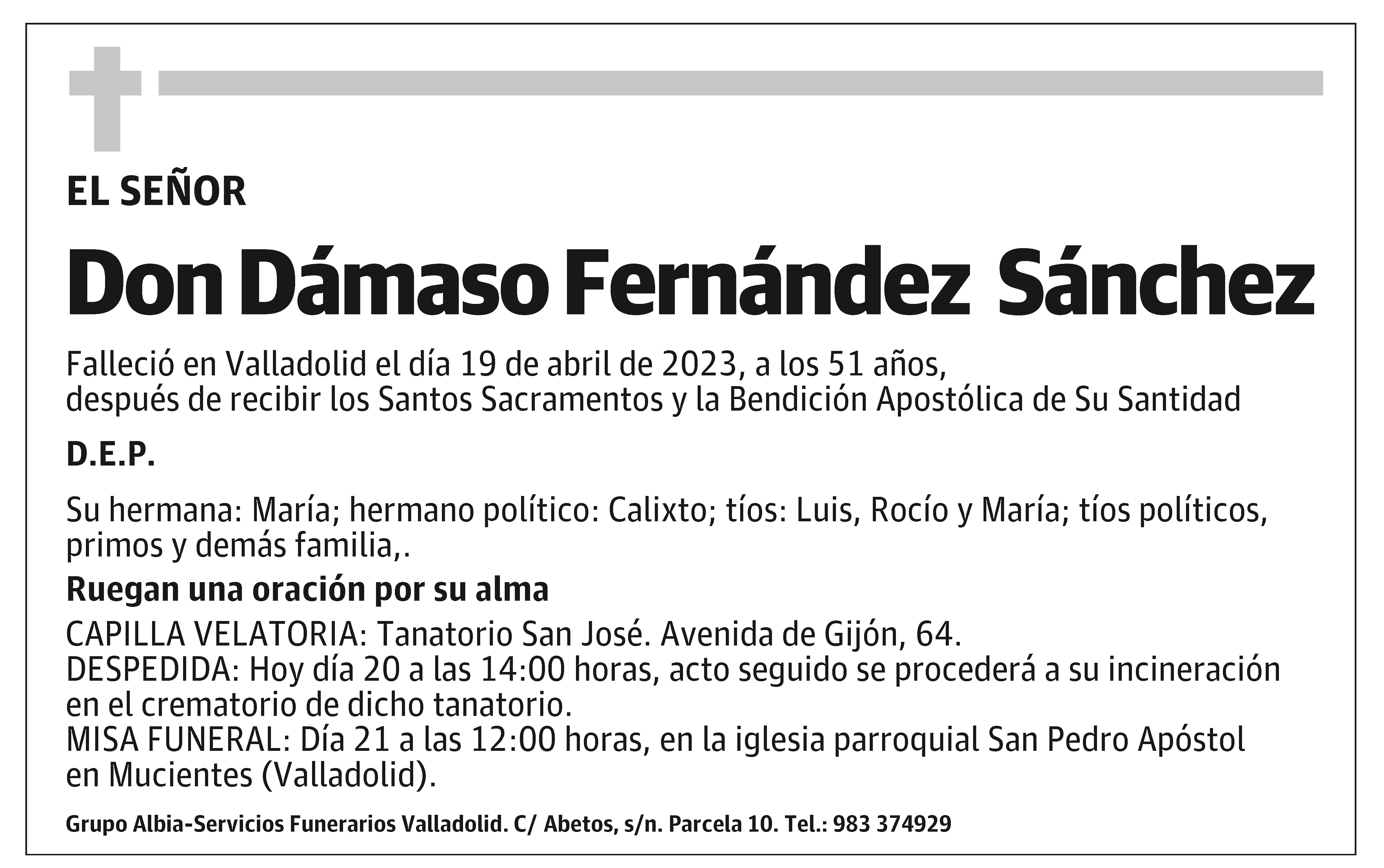 Dámaso Fernández Sánchez