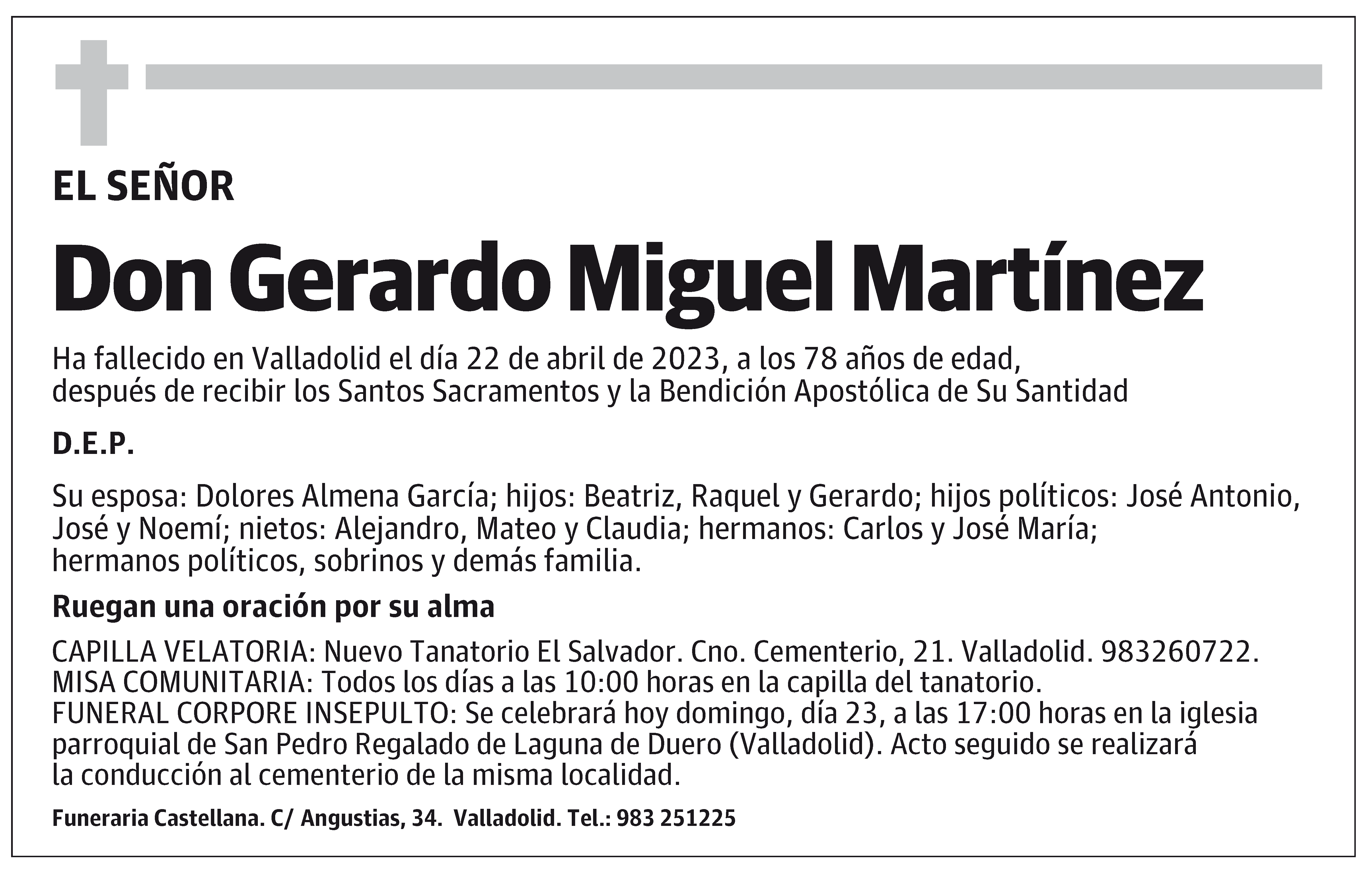 Gerardo Miguel Martínez