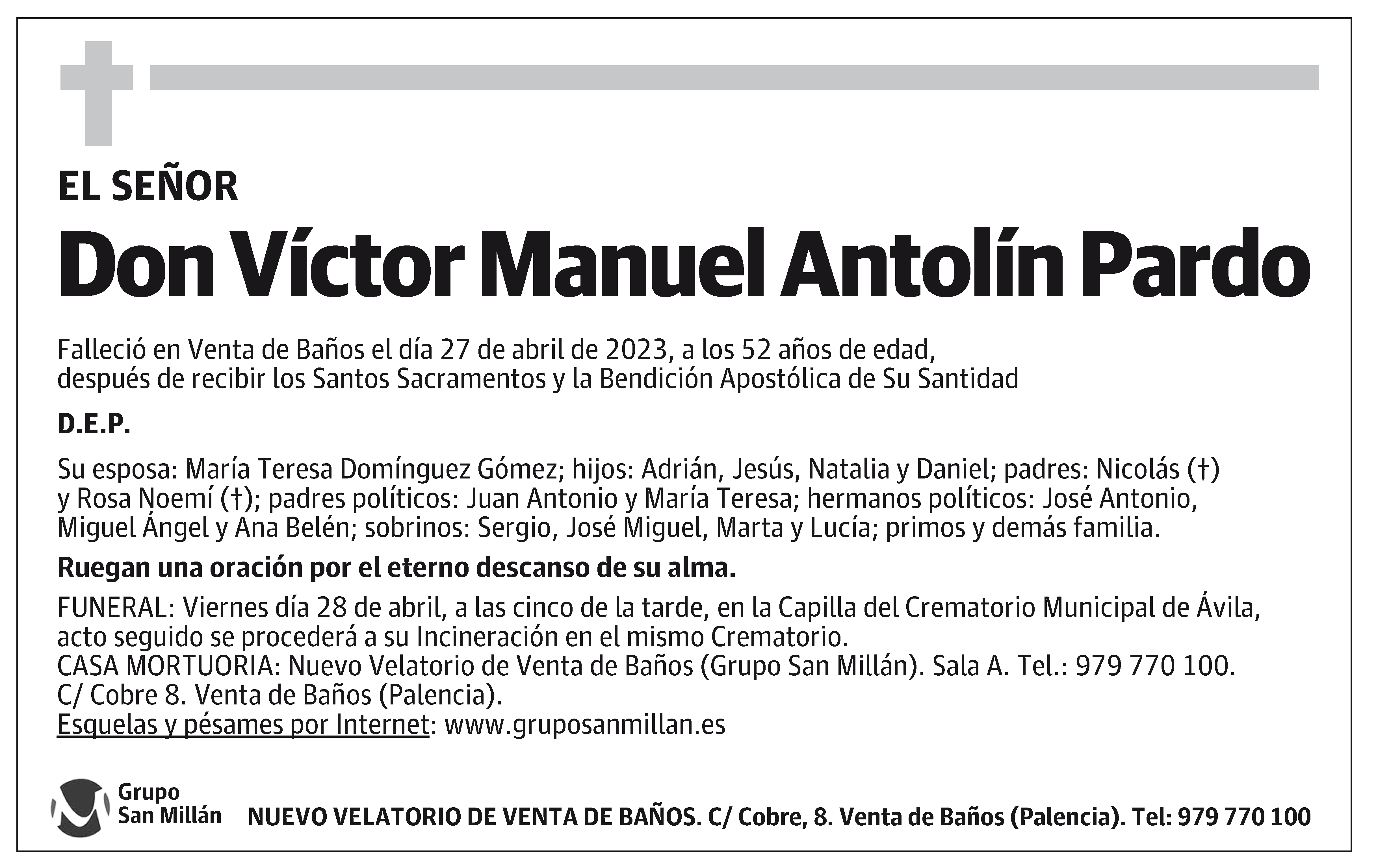 Víctor Manuel Antolín Pardo