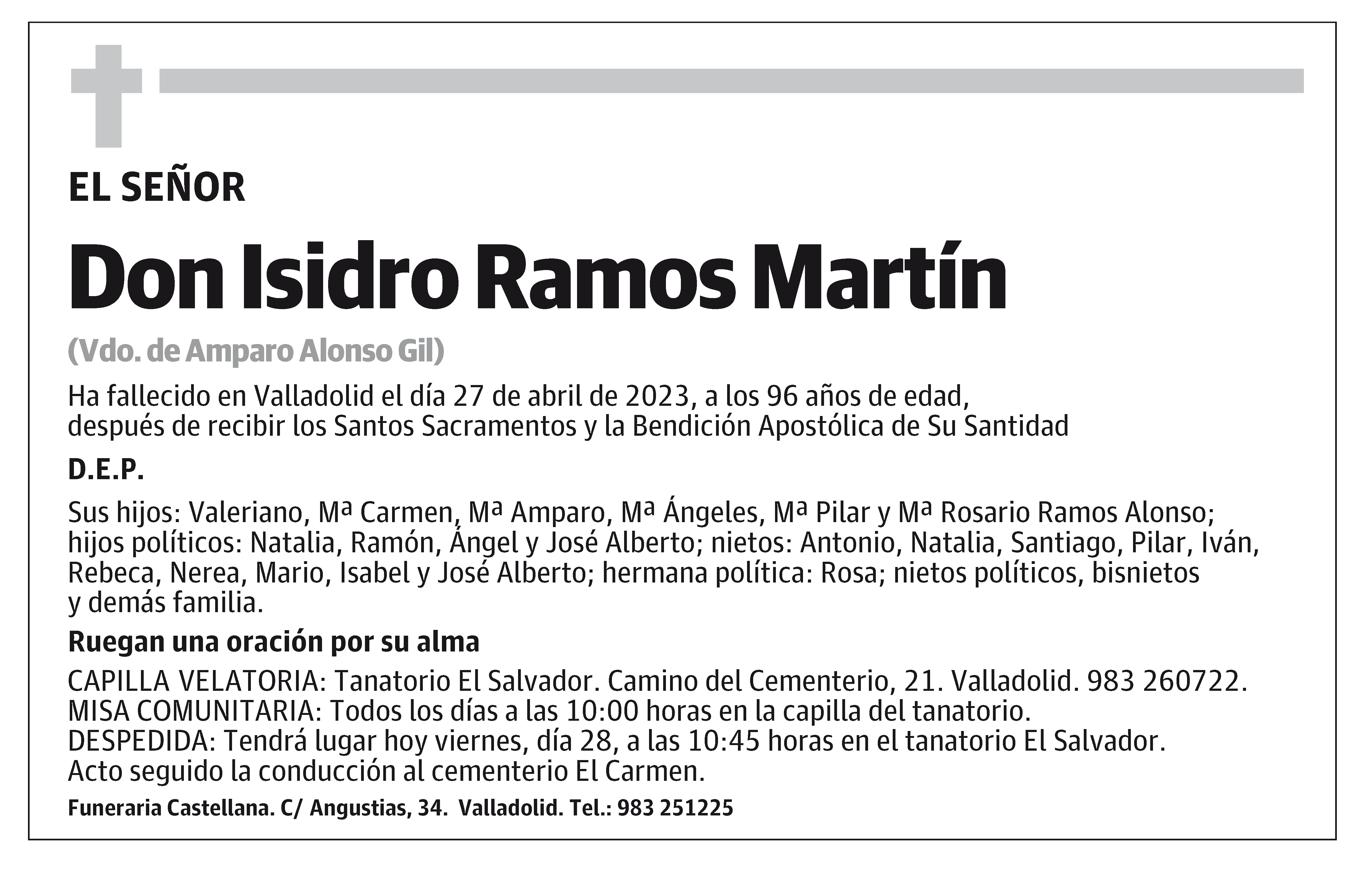 Isidro Ramos Martín