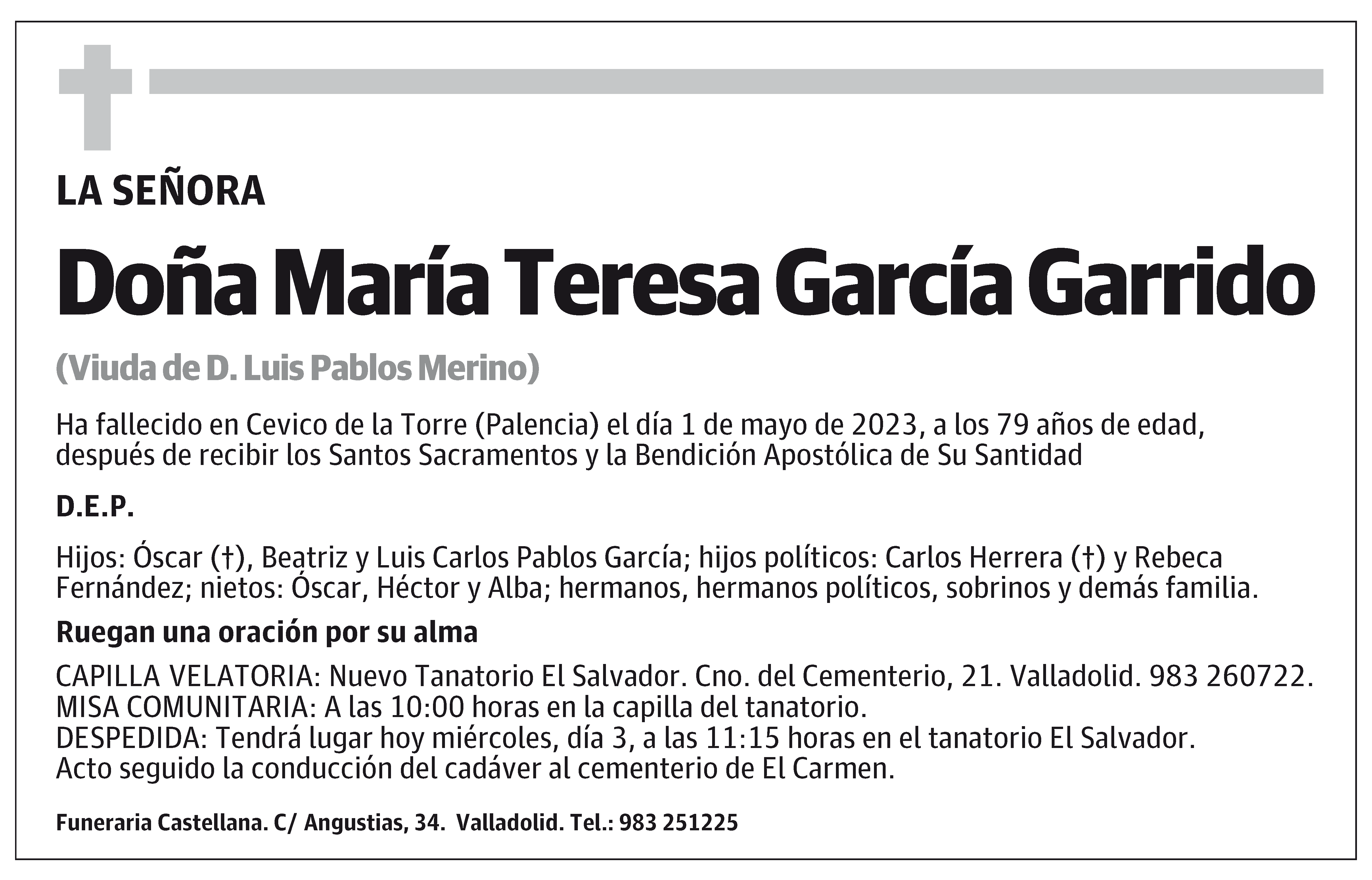 María Teresa García Garrido