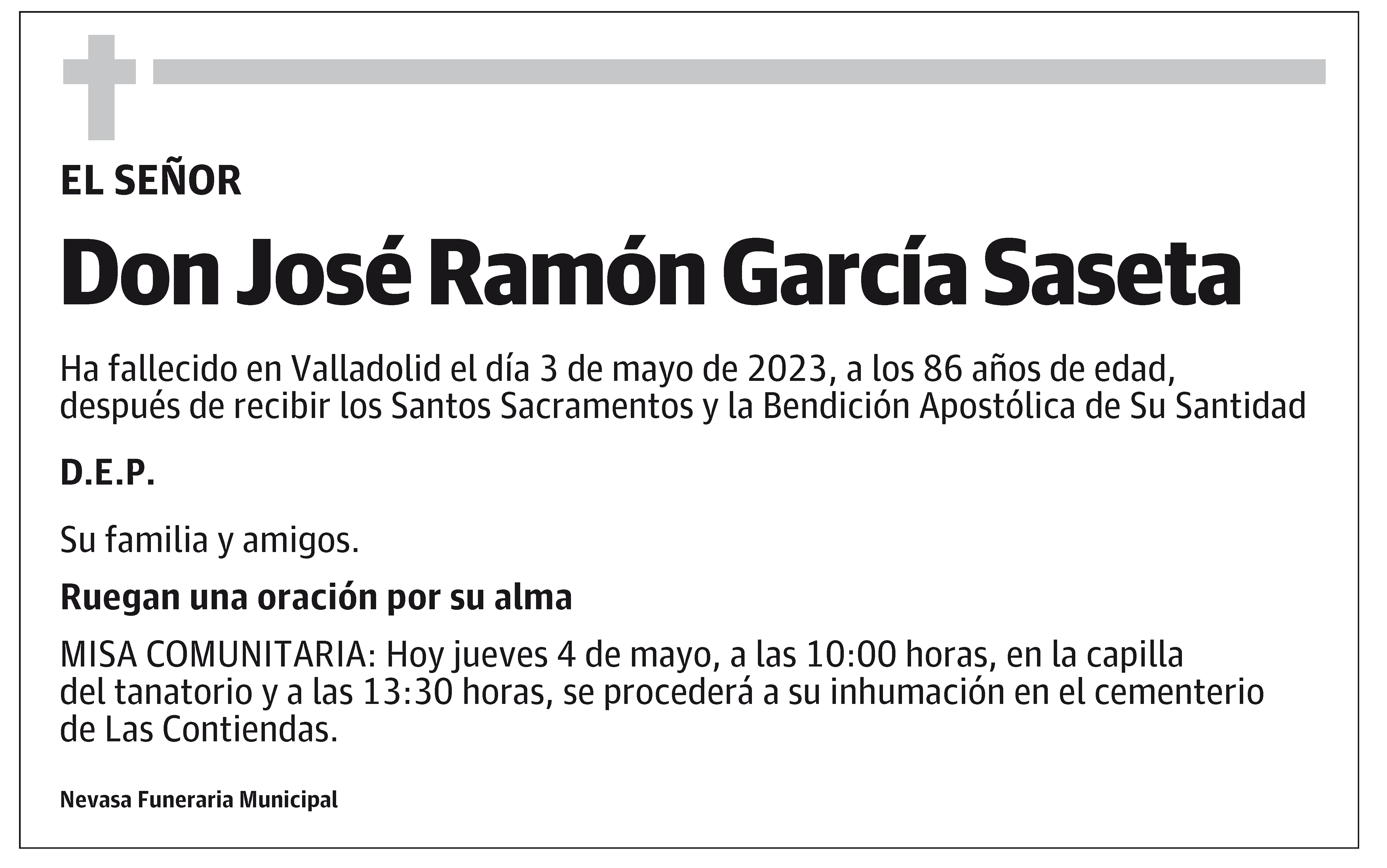 José Ramón García Saseta