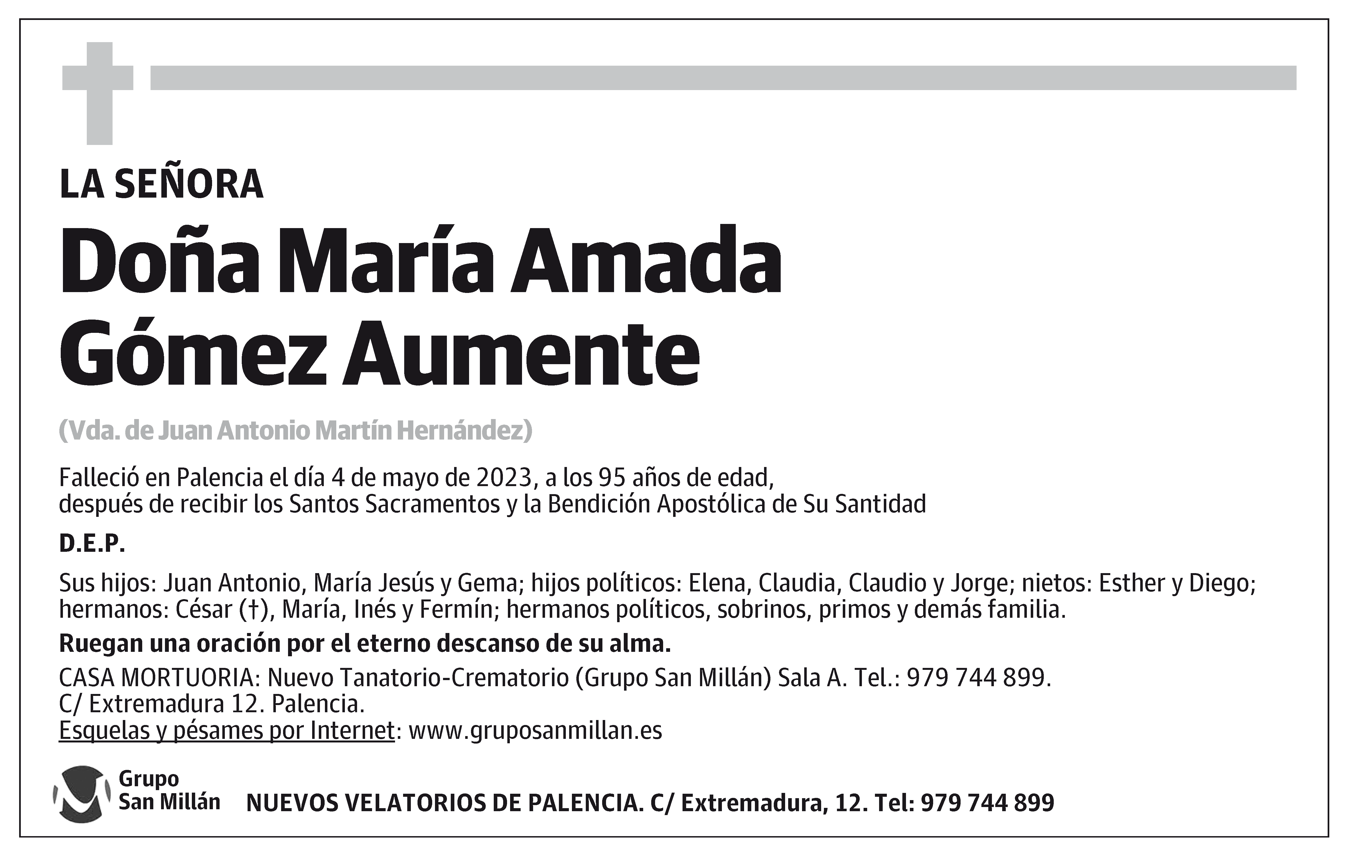 María Amada Gómez Aumente