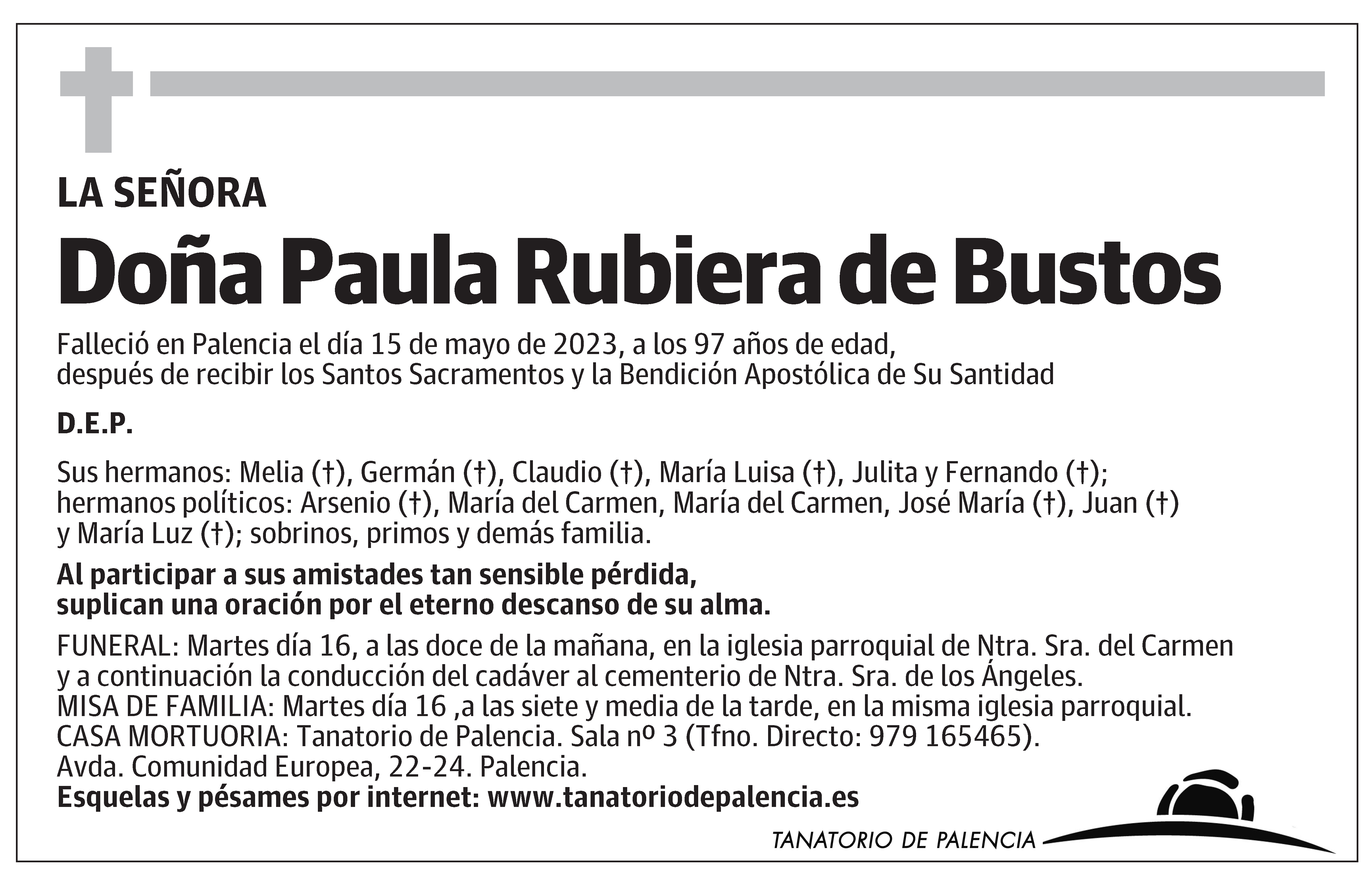 Paula Rubiera de Bustos