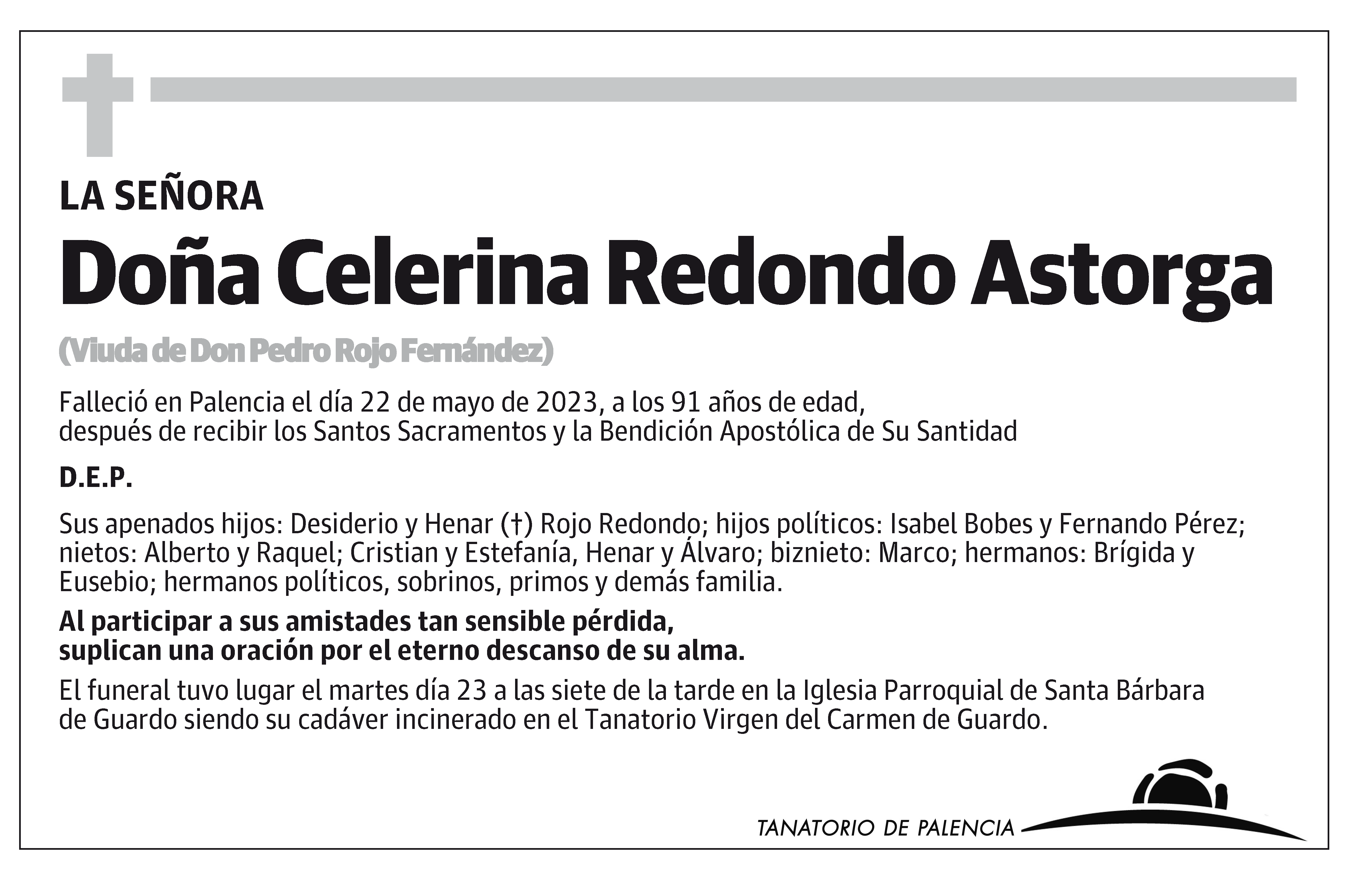 Celerina Redondo Astorga