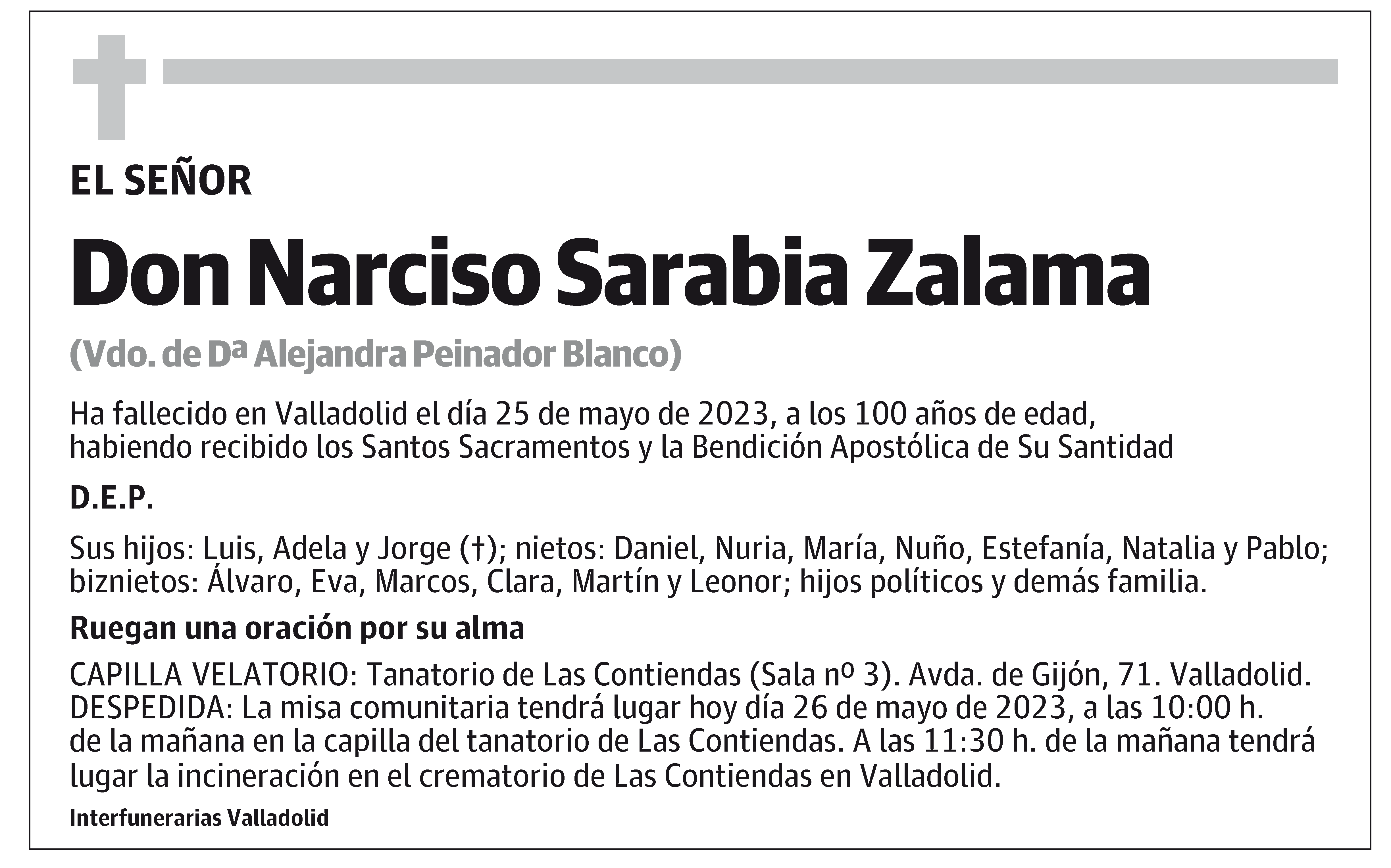 Narciso Sarabia Zalama