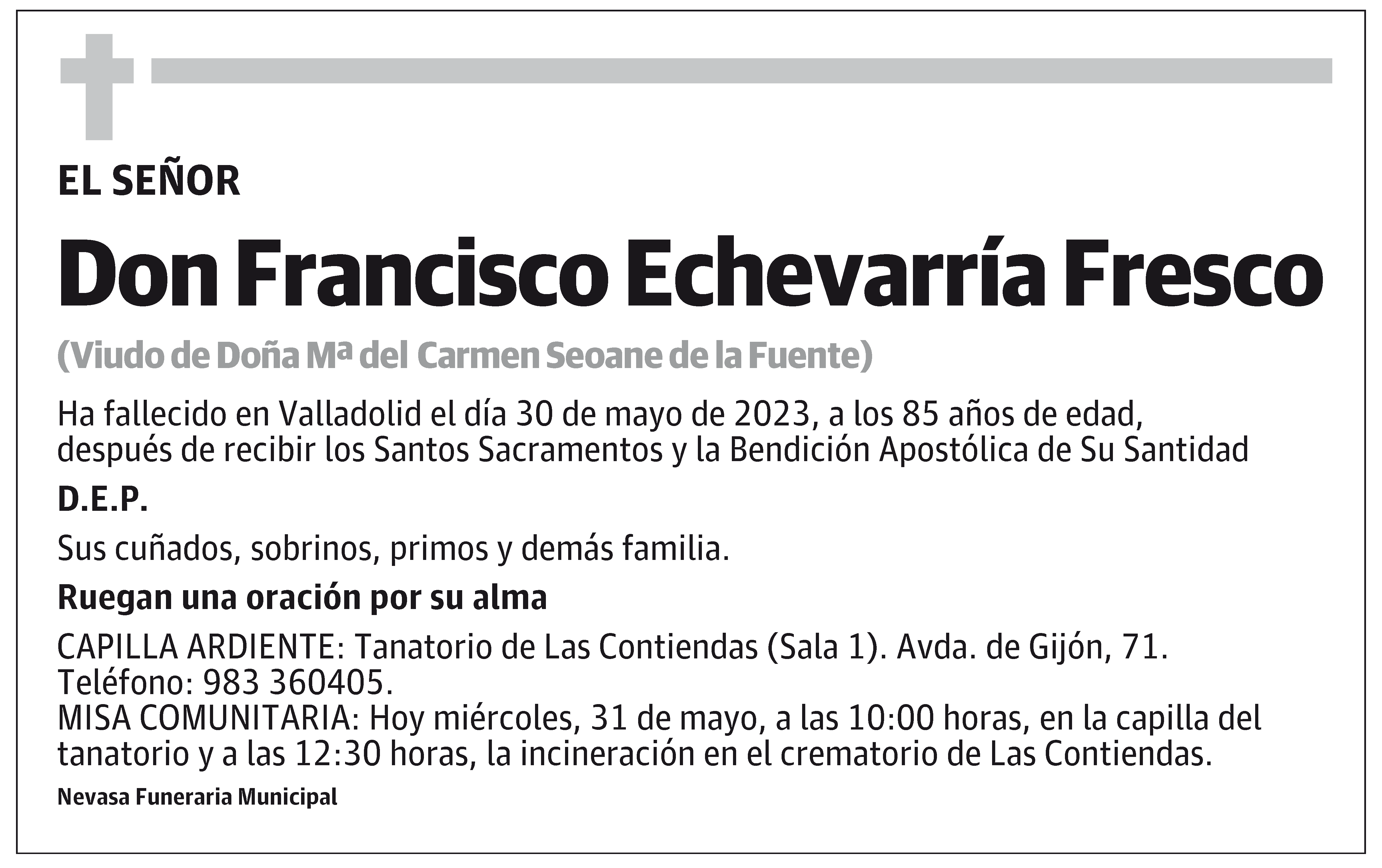 Francisco Echevarría Fresco