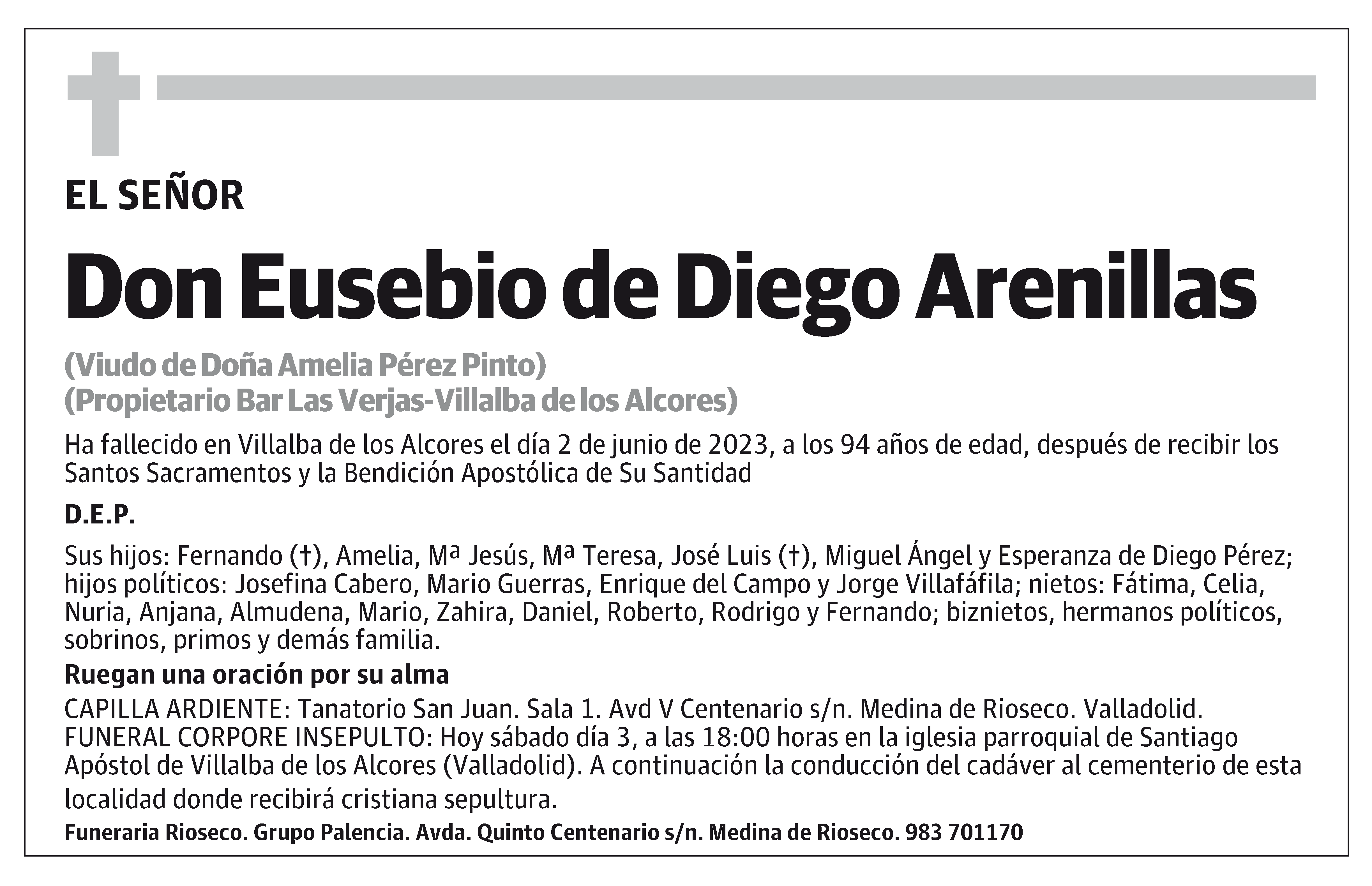 Eusebio de Diego Arenillas