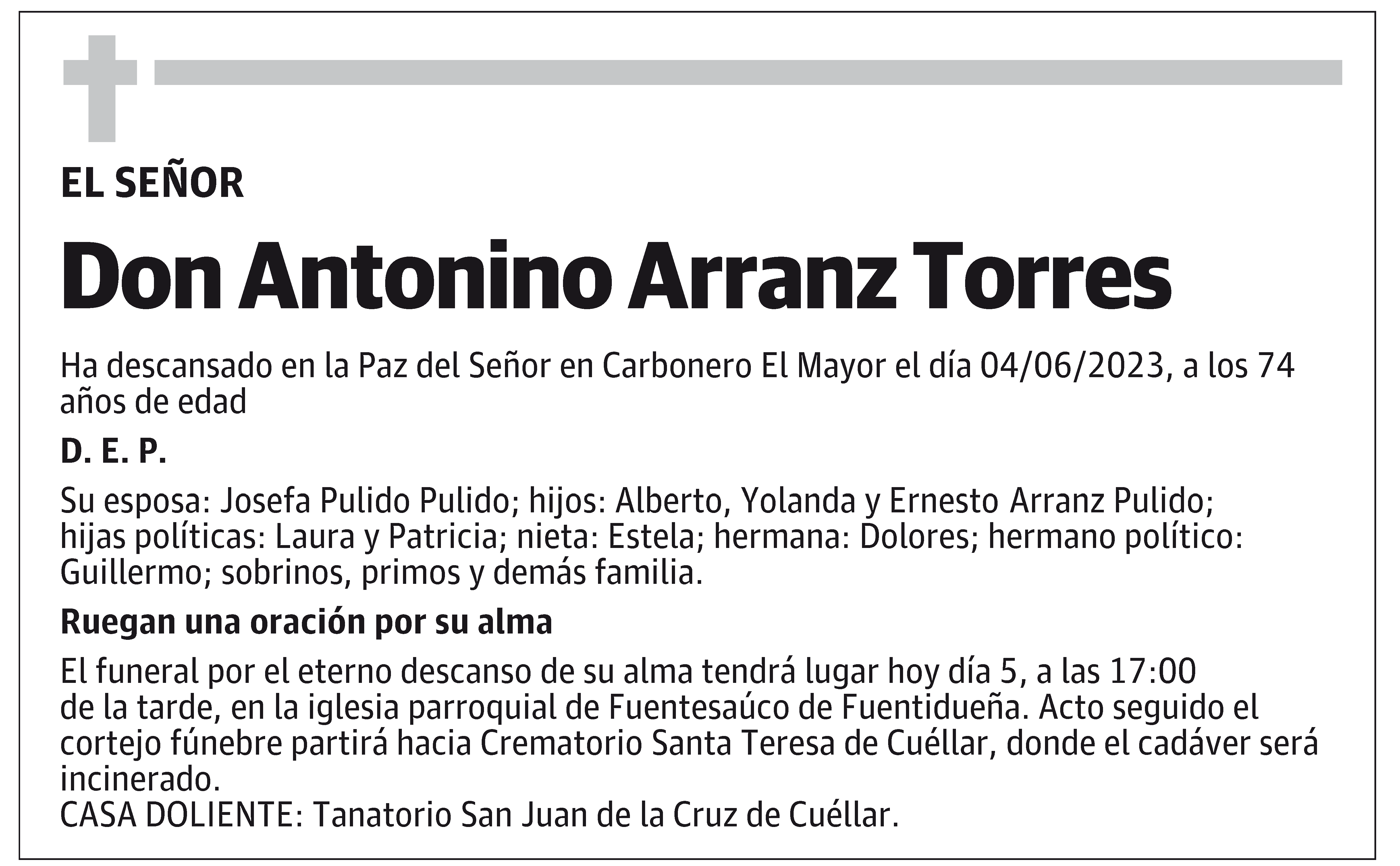 Antonino Arranz Torres