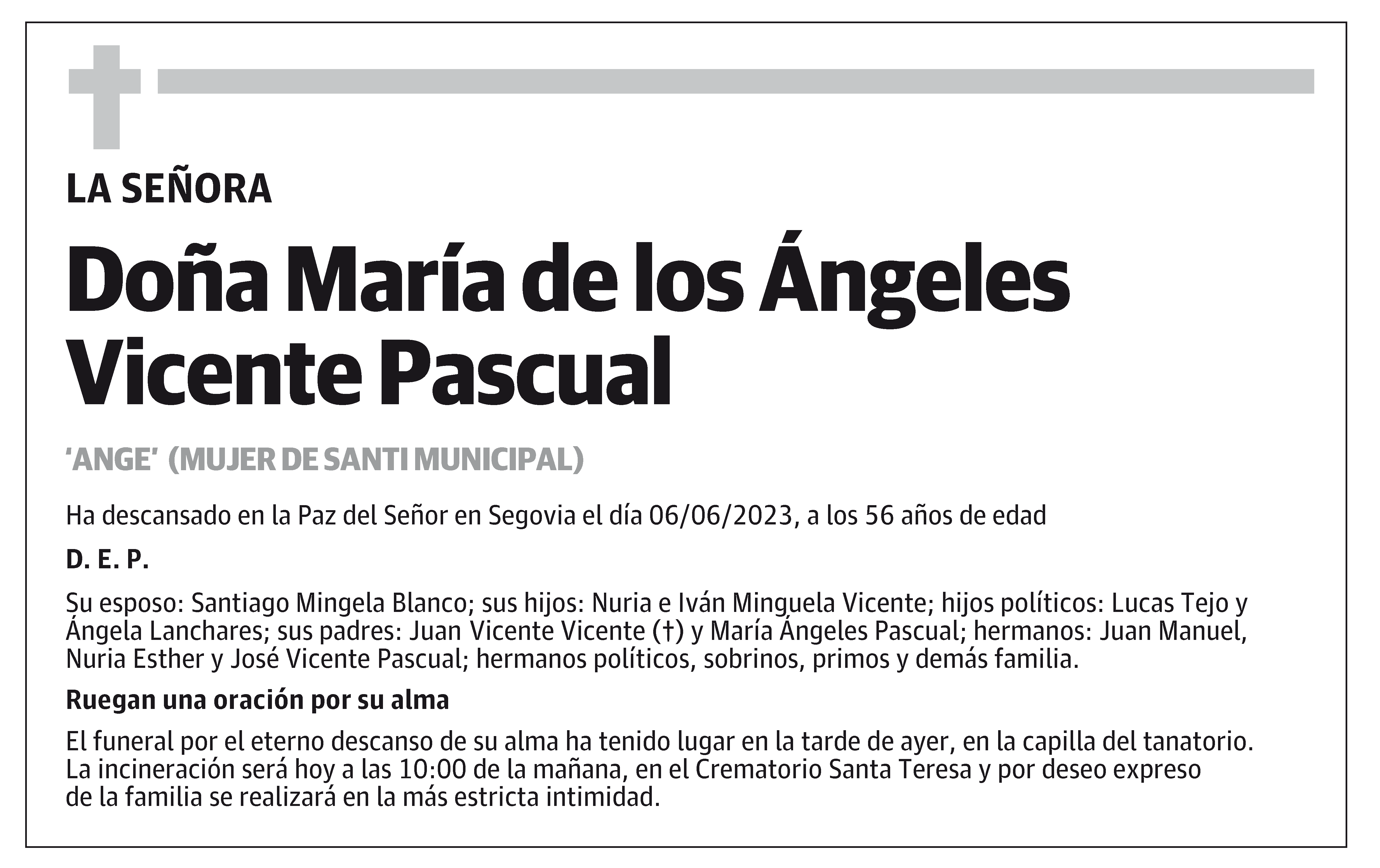 María de los Ángeles Vicente Pascual