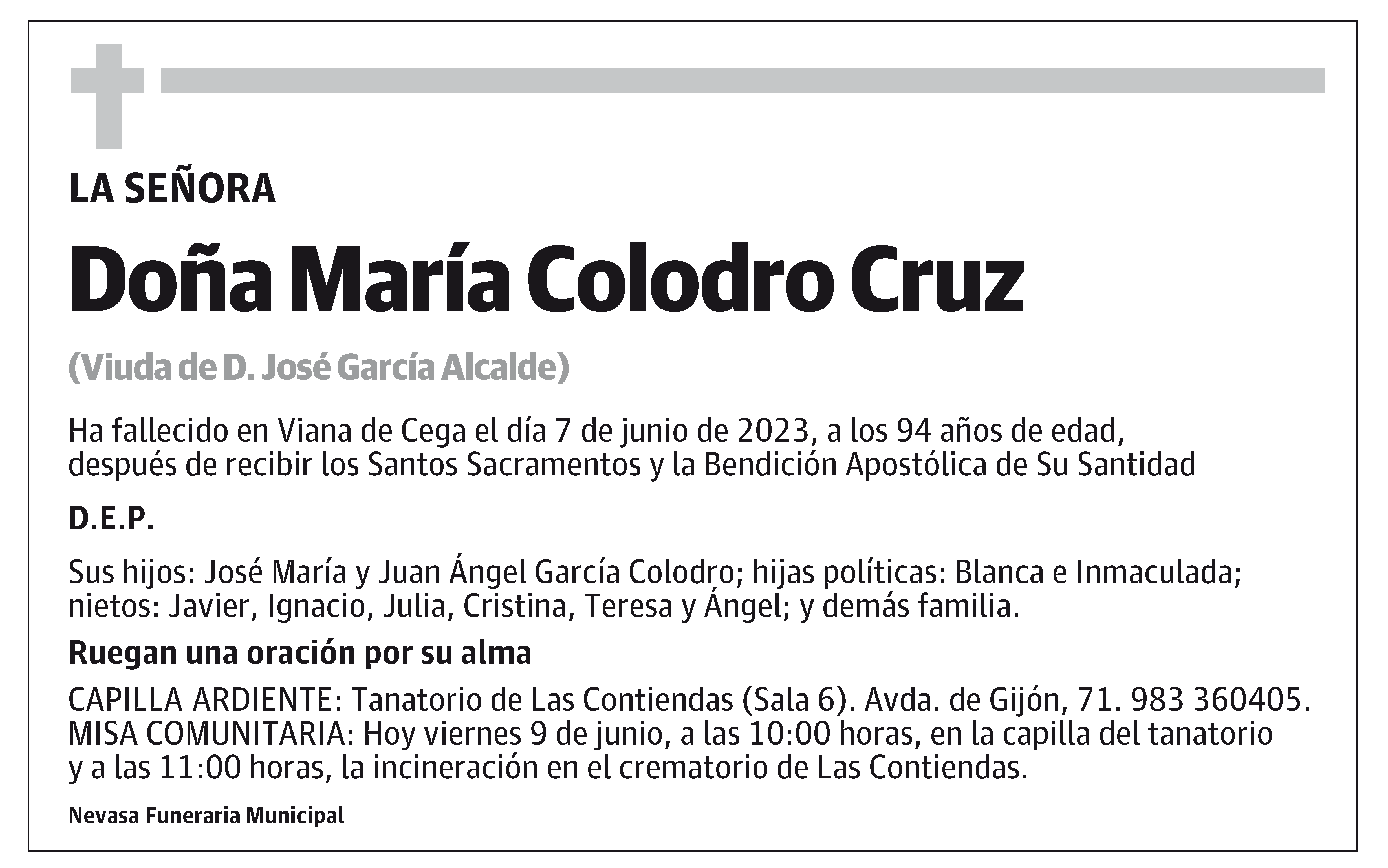 María Colodro Cruz