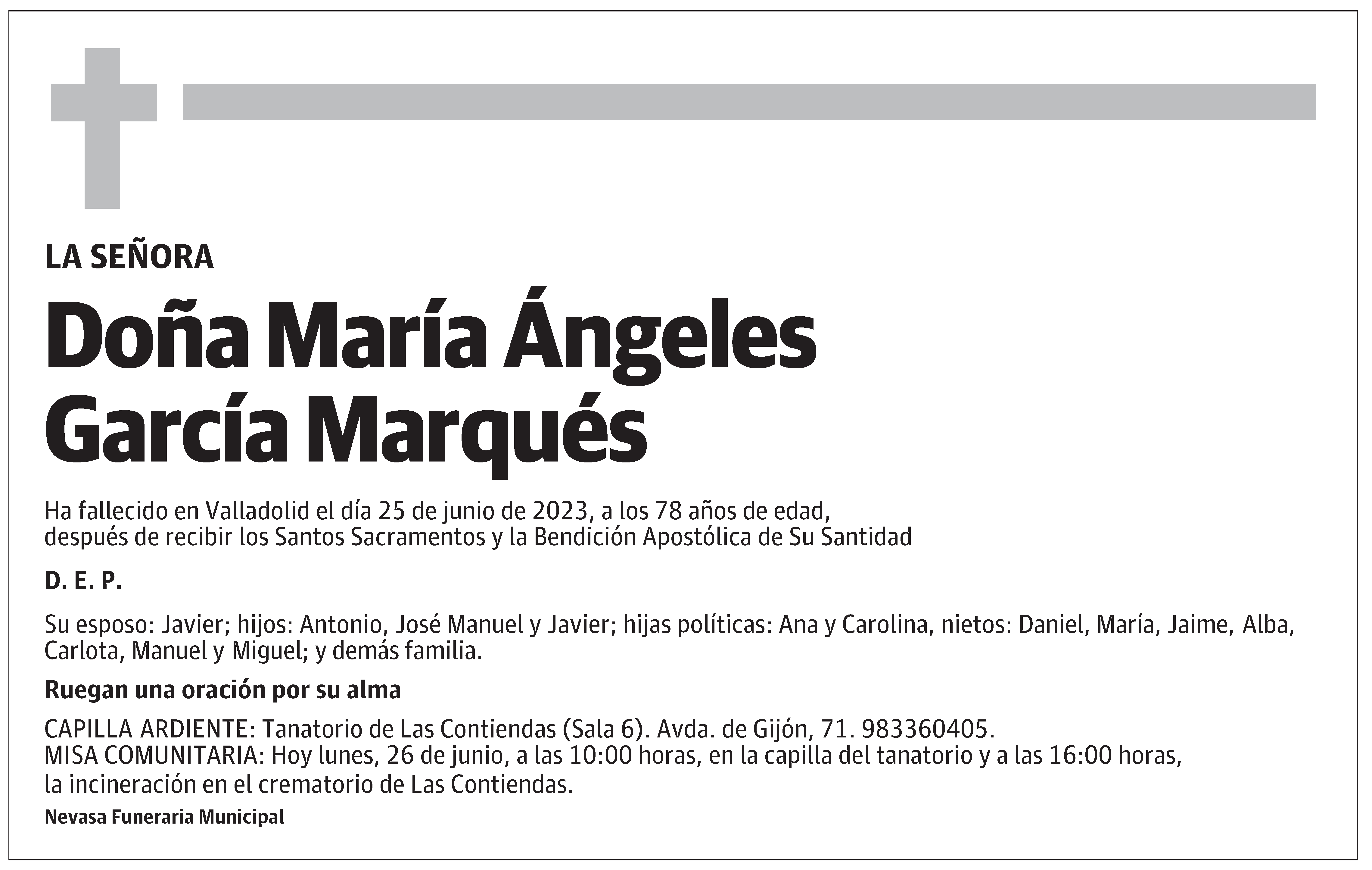 María Ángeles García Marqués