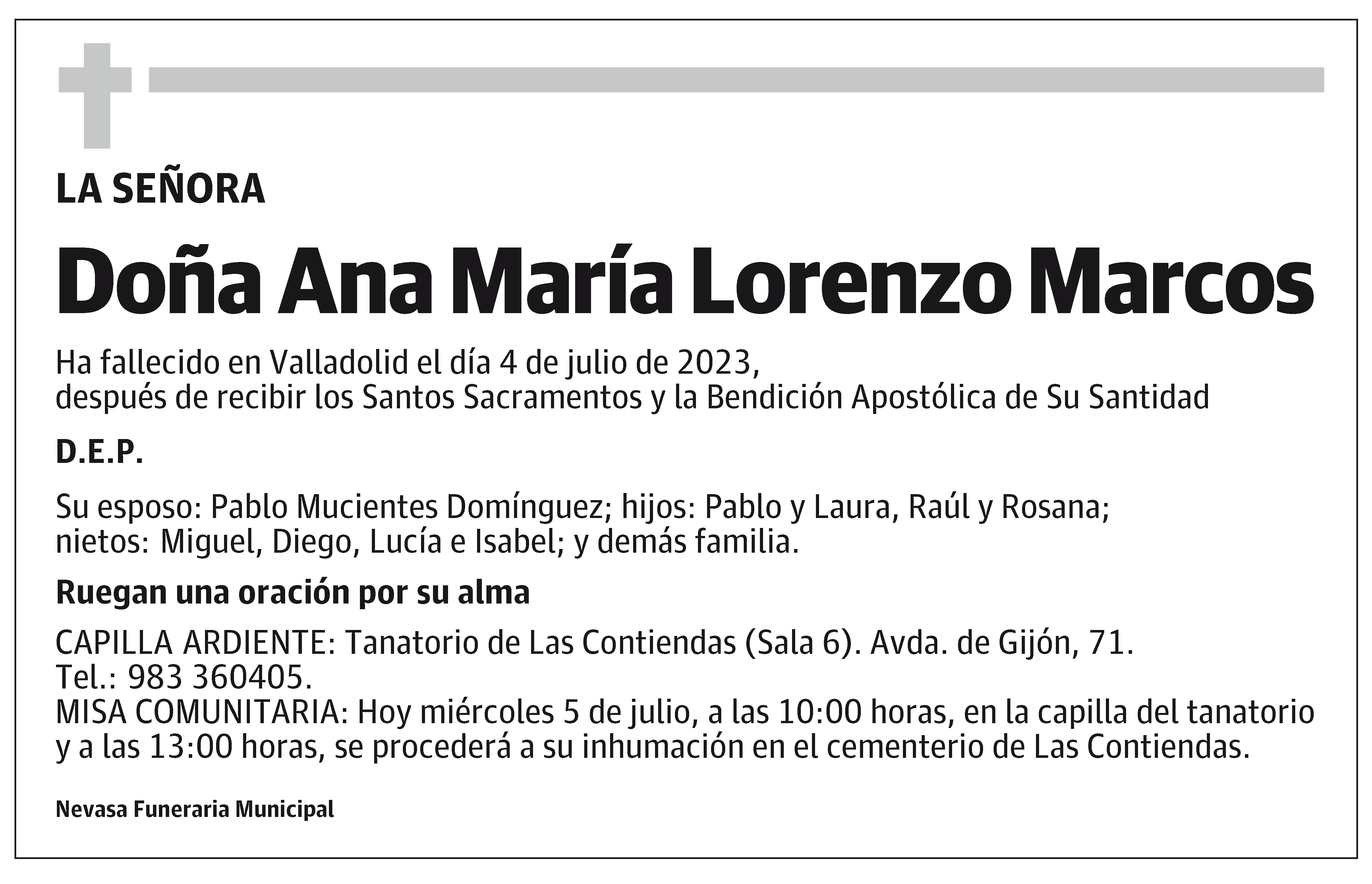 Ana María Lorenzo Marcos