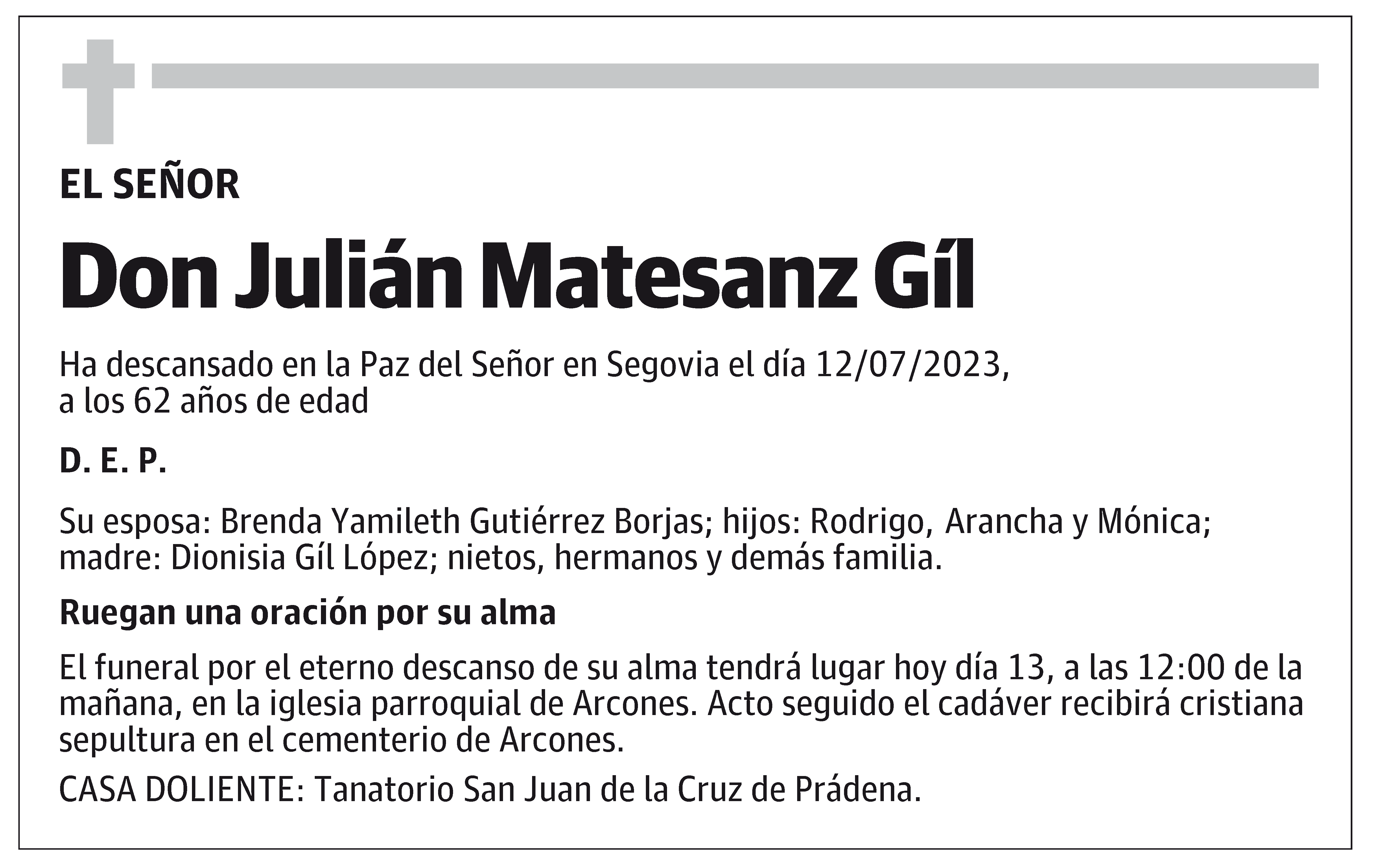 Julián Matesanz Gíl
