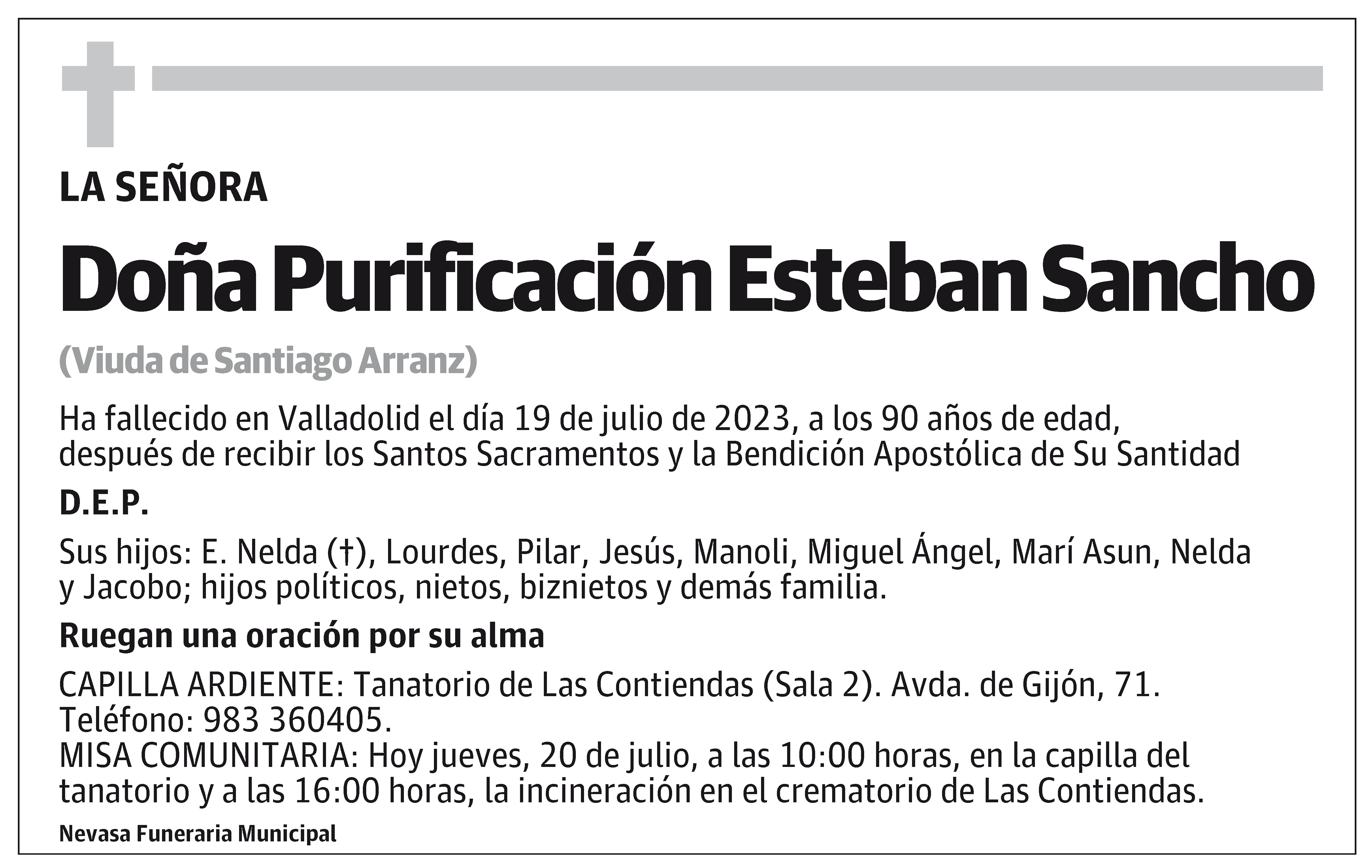 Purificación Esteban Sancho