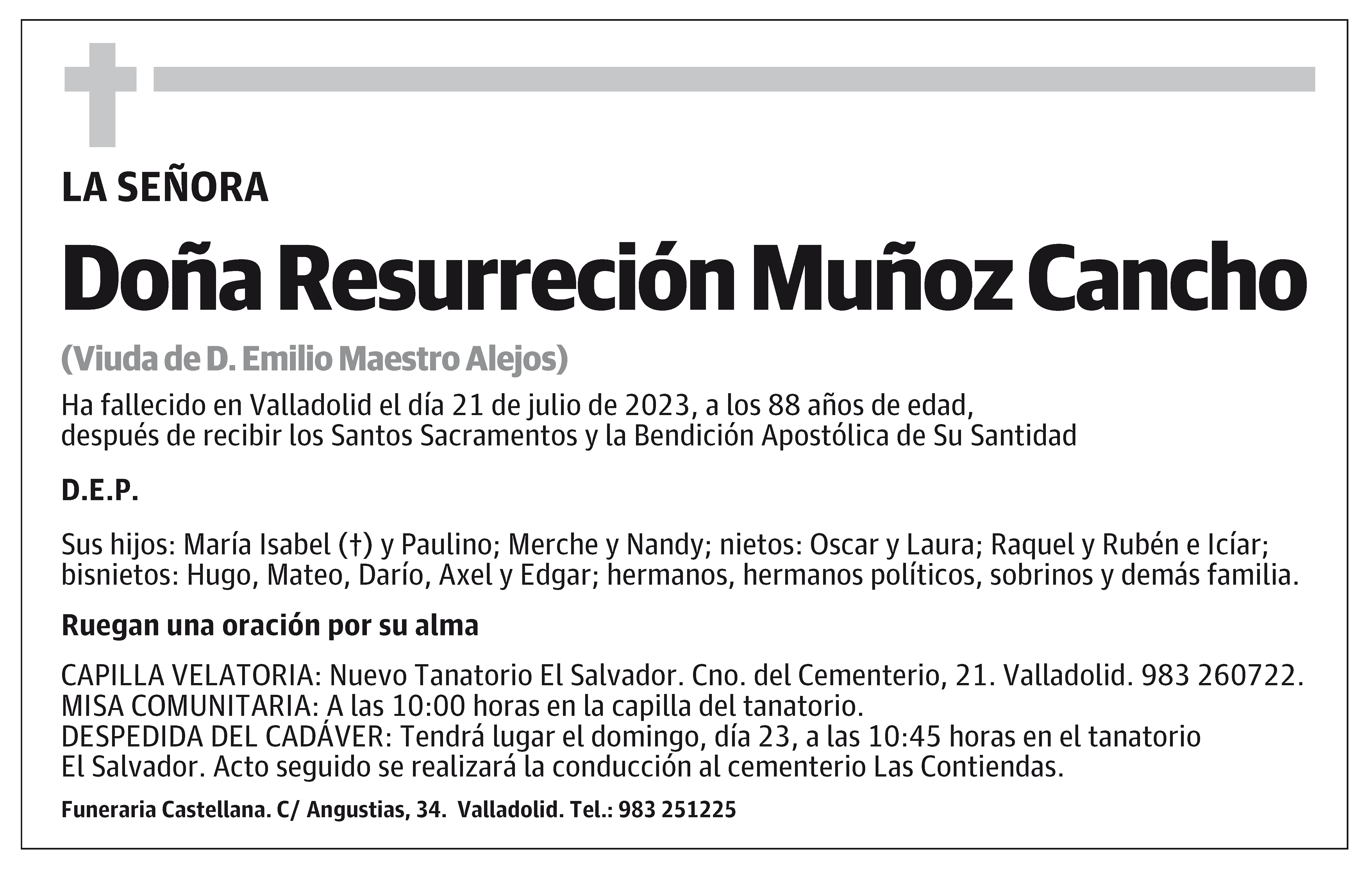 Resurreción Muñoz Cancho