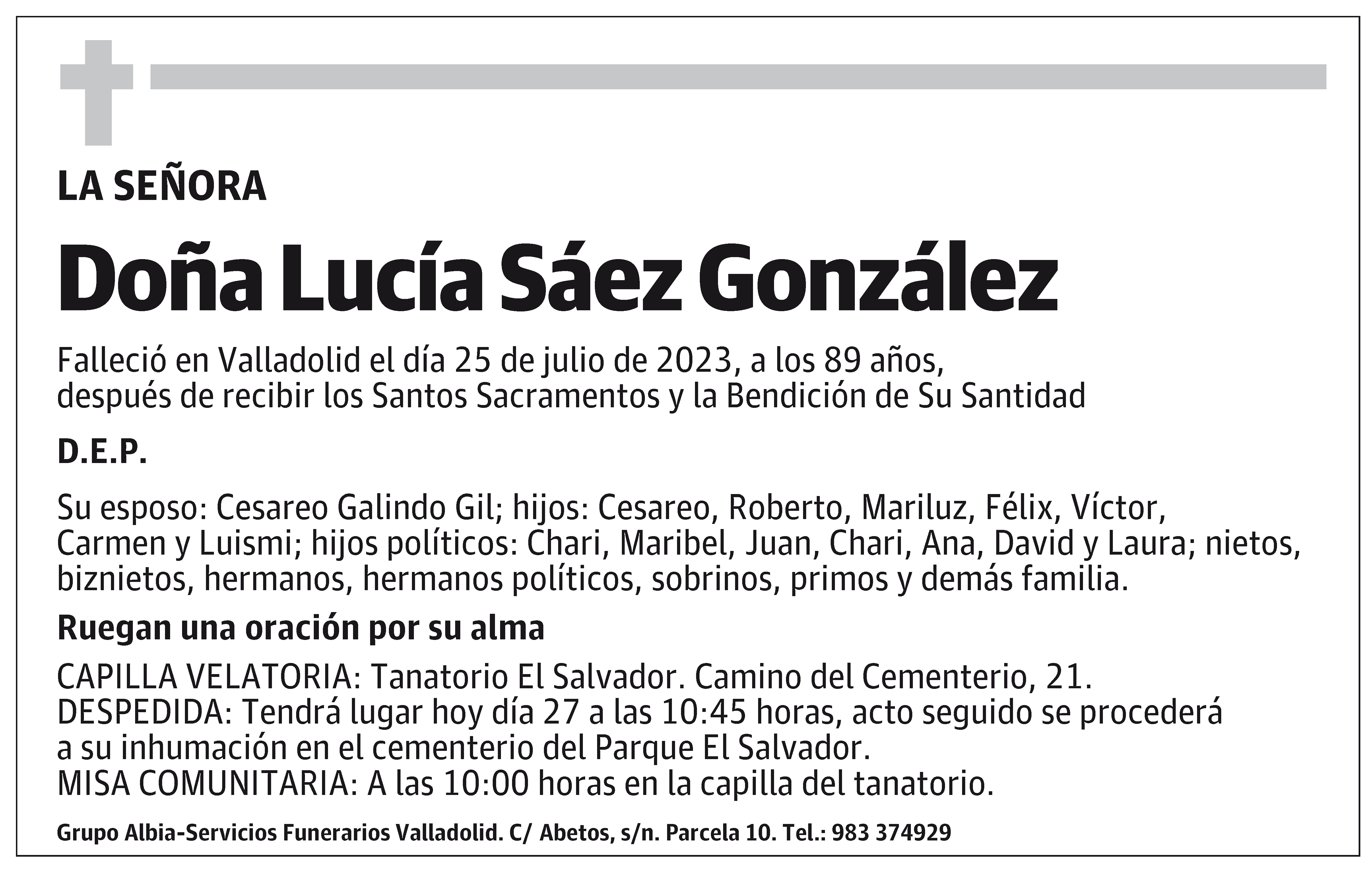 Lucía Sáez González