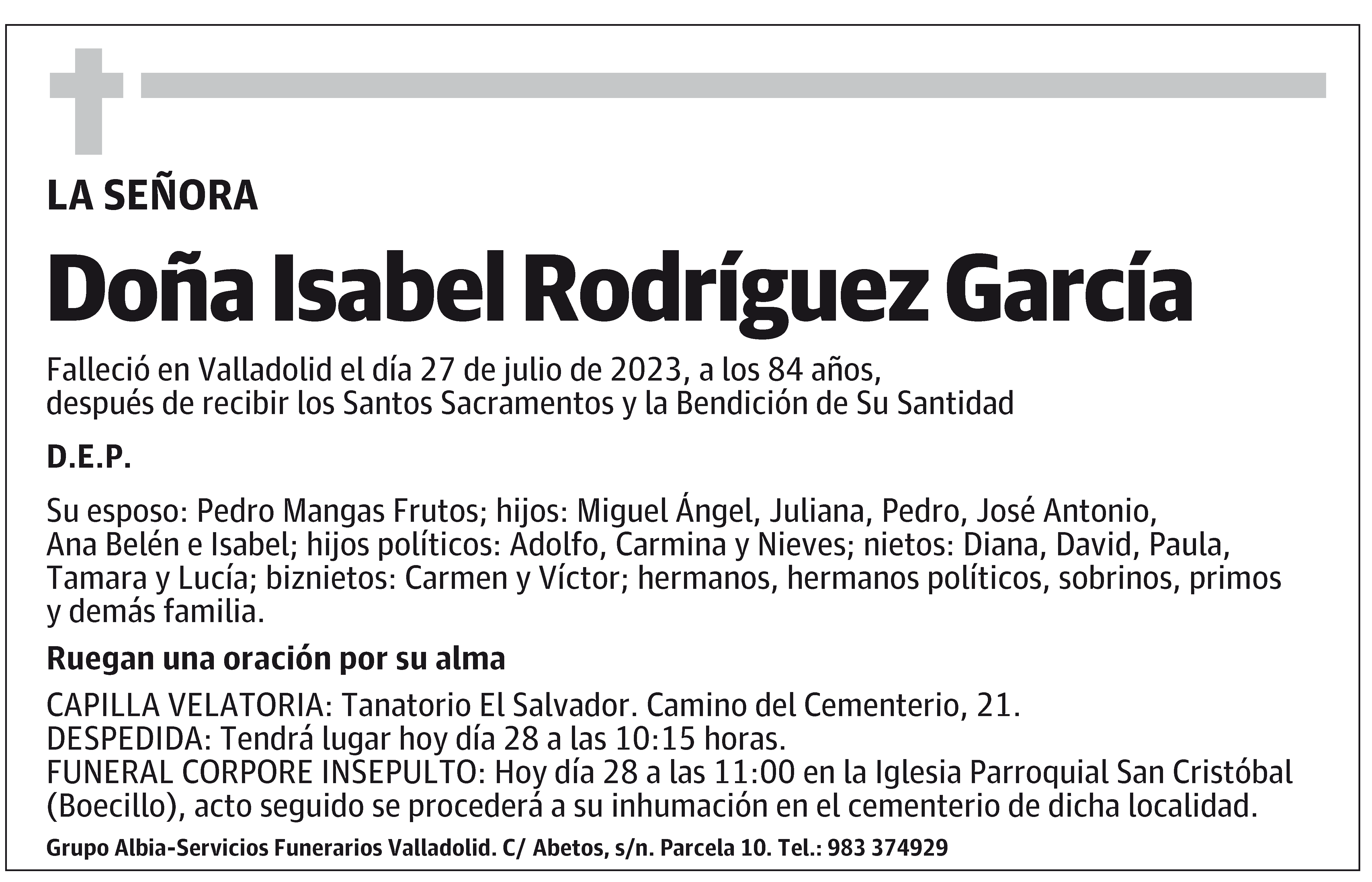 Isabel Rodríguez García
