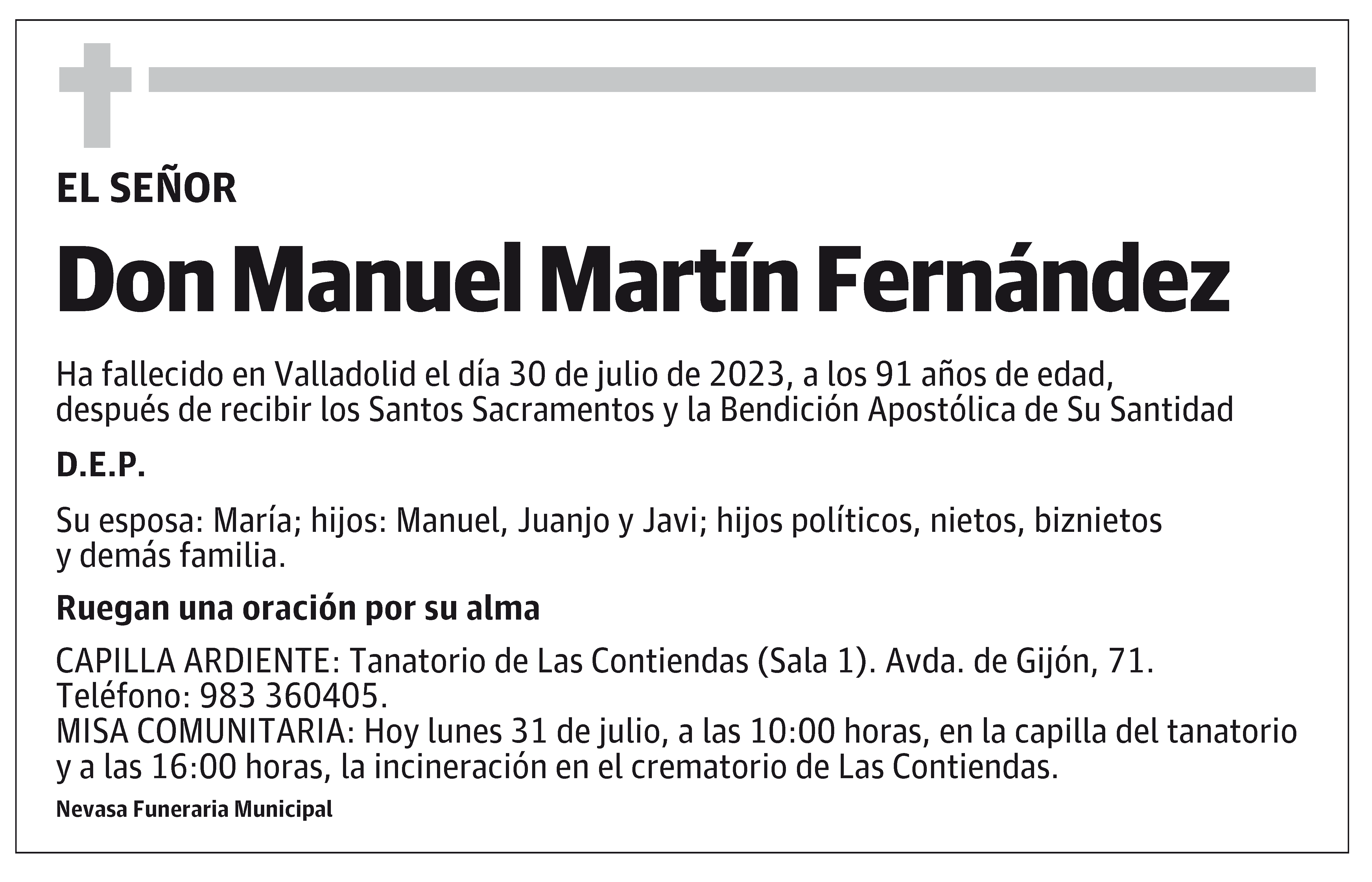 Manuel Martín Fernández