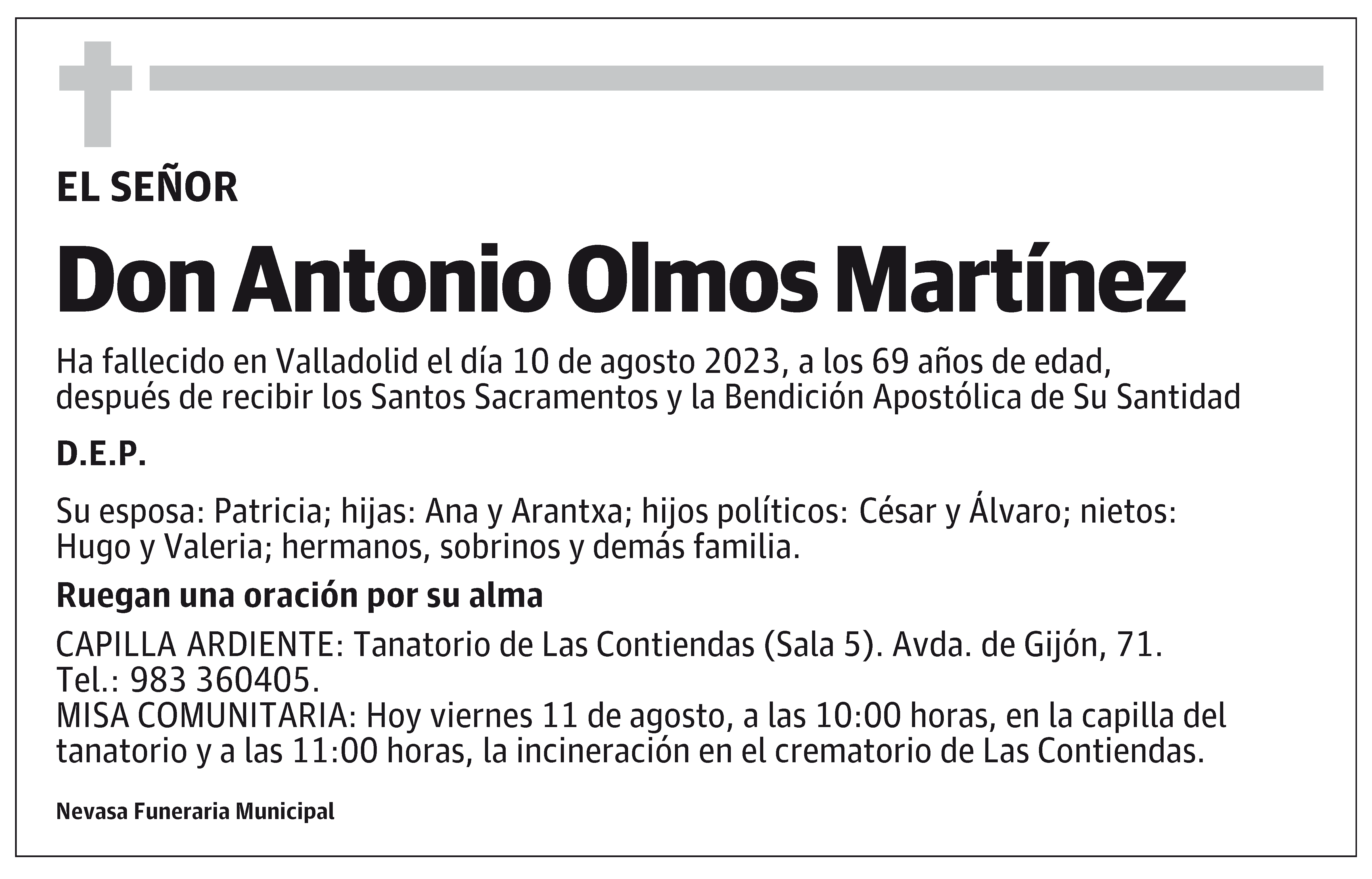 Antonio Olmos Martínez