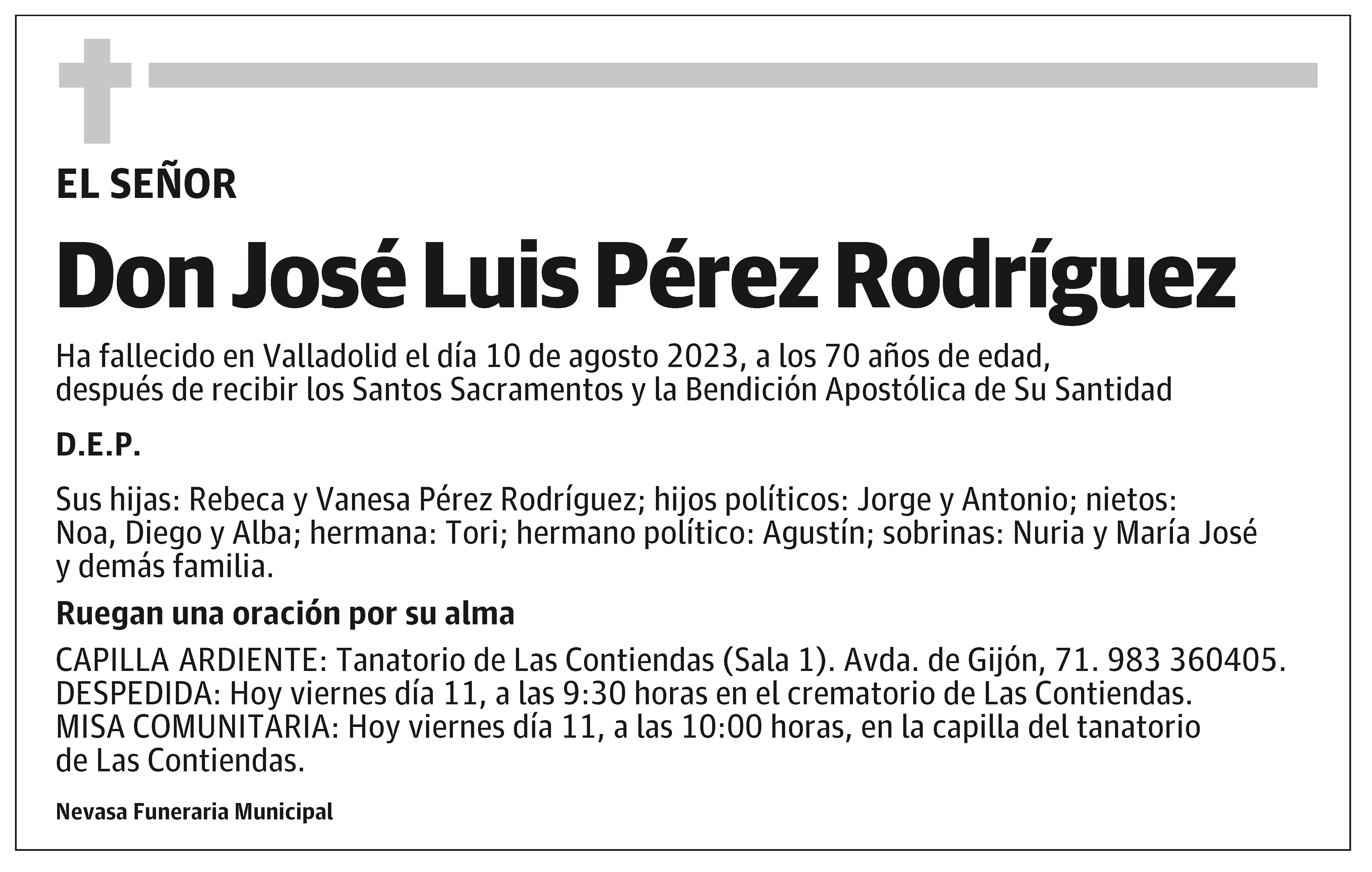 José Luis Pérez Rodríguez