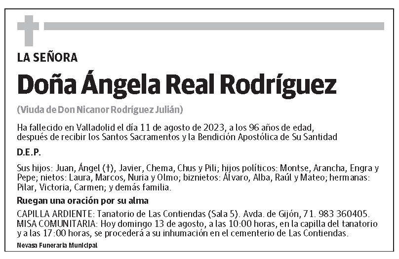 Ángela Real Rodríguez