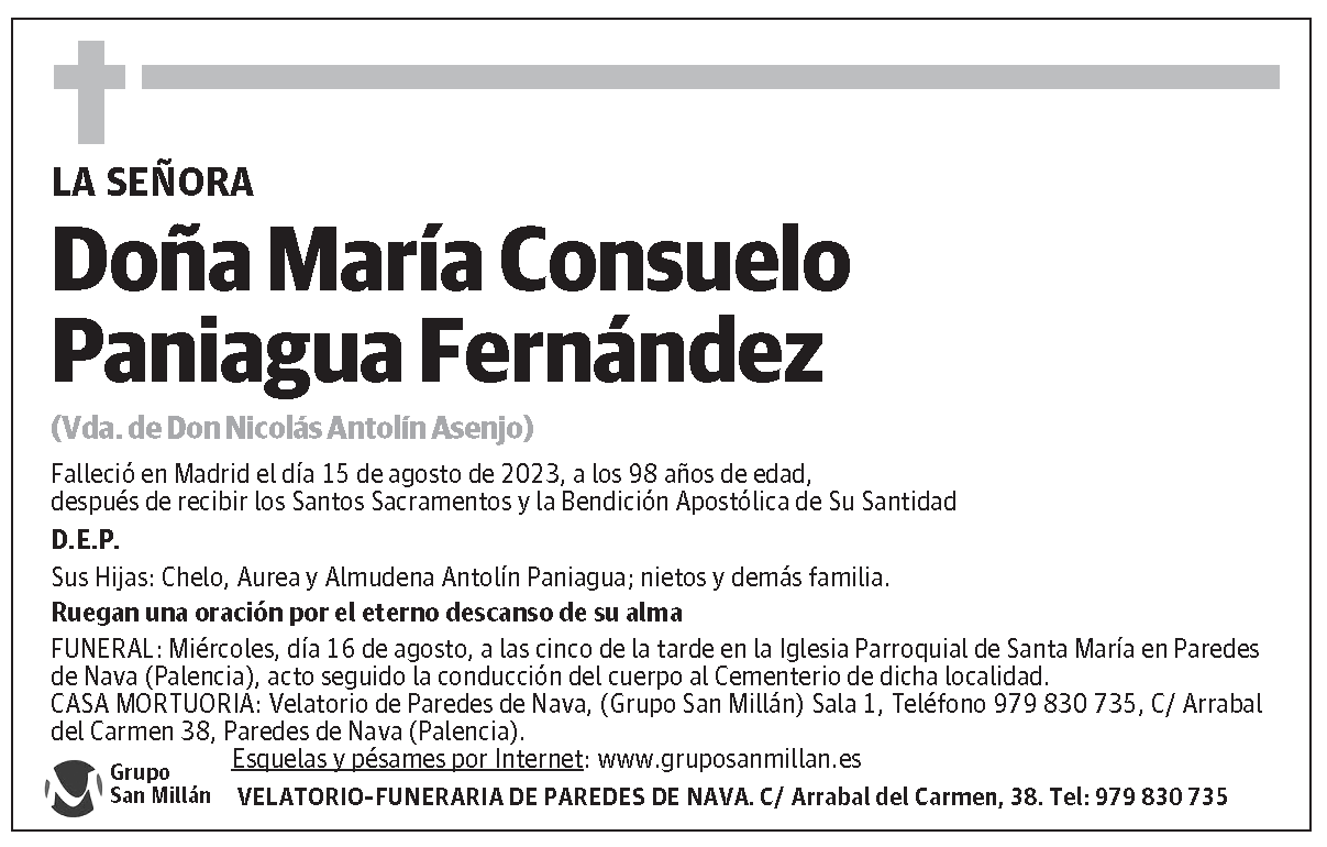 María Consuelo Paniagua Fernández