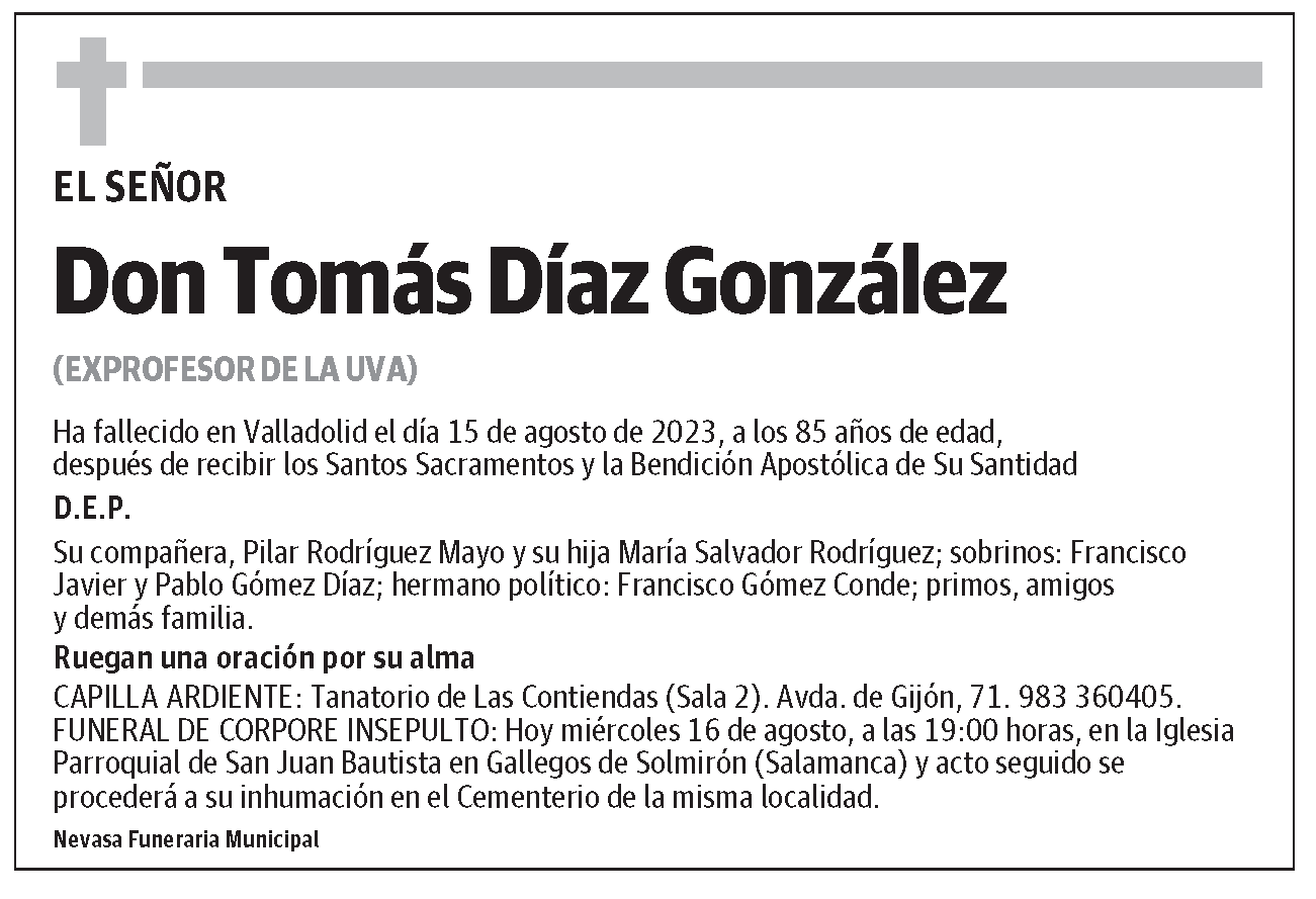Tomás Díaz González